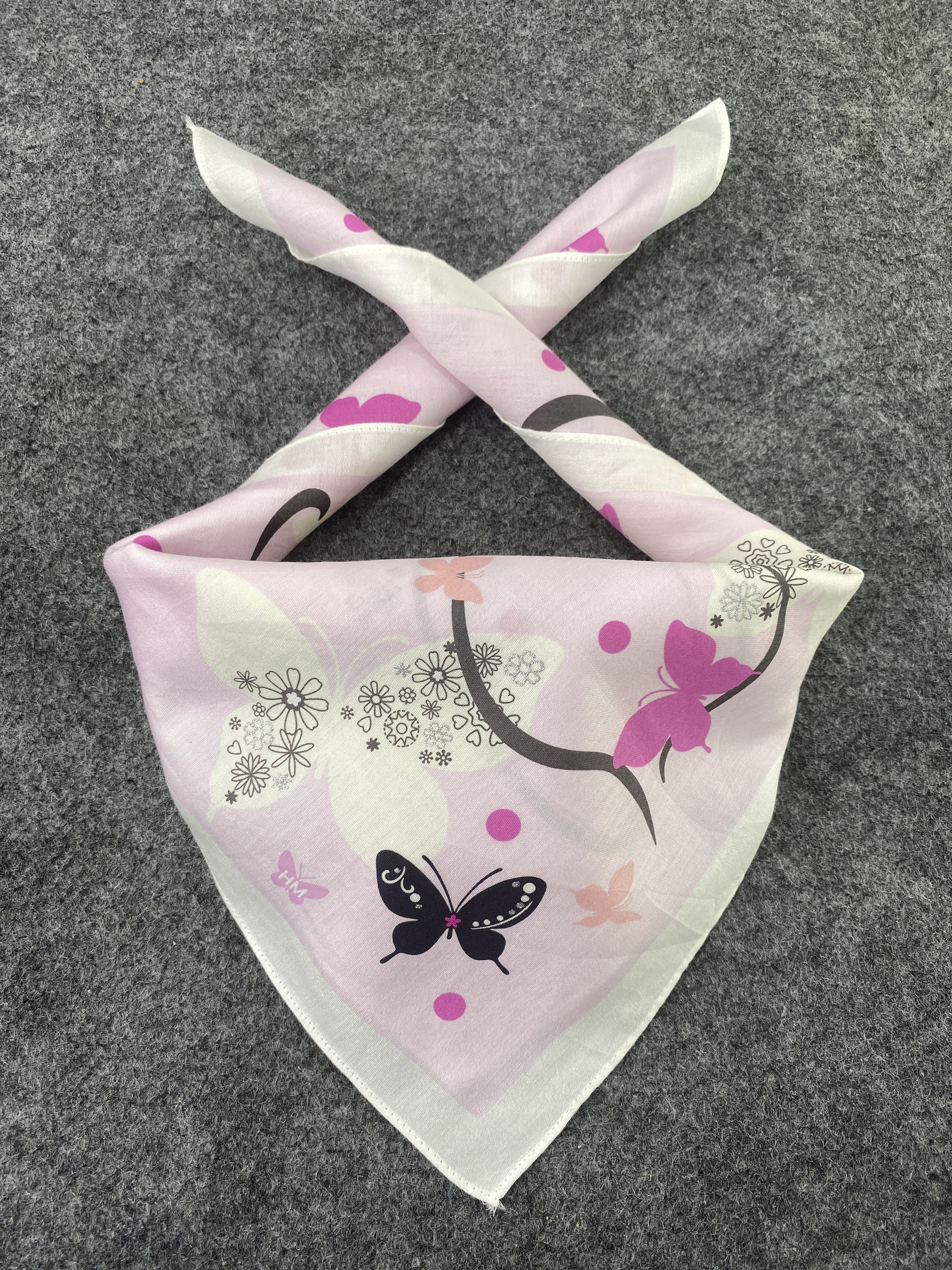 Hanae Mori × Vintage Hanae Mori Handkerchief / Bandana / Neckerchief-B151 Size ONE SIZE - 2 Thumbnail
