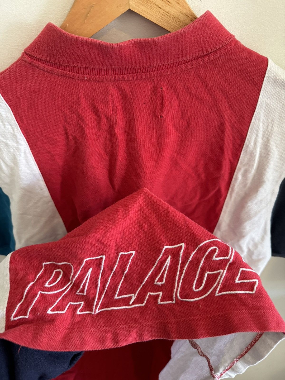 Palace PALACE multicolored polo shirt with embroidery Size US S / EU 44-46 / 1 - 5 Thumbnail