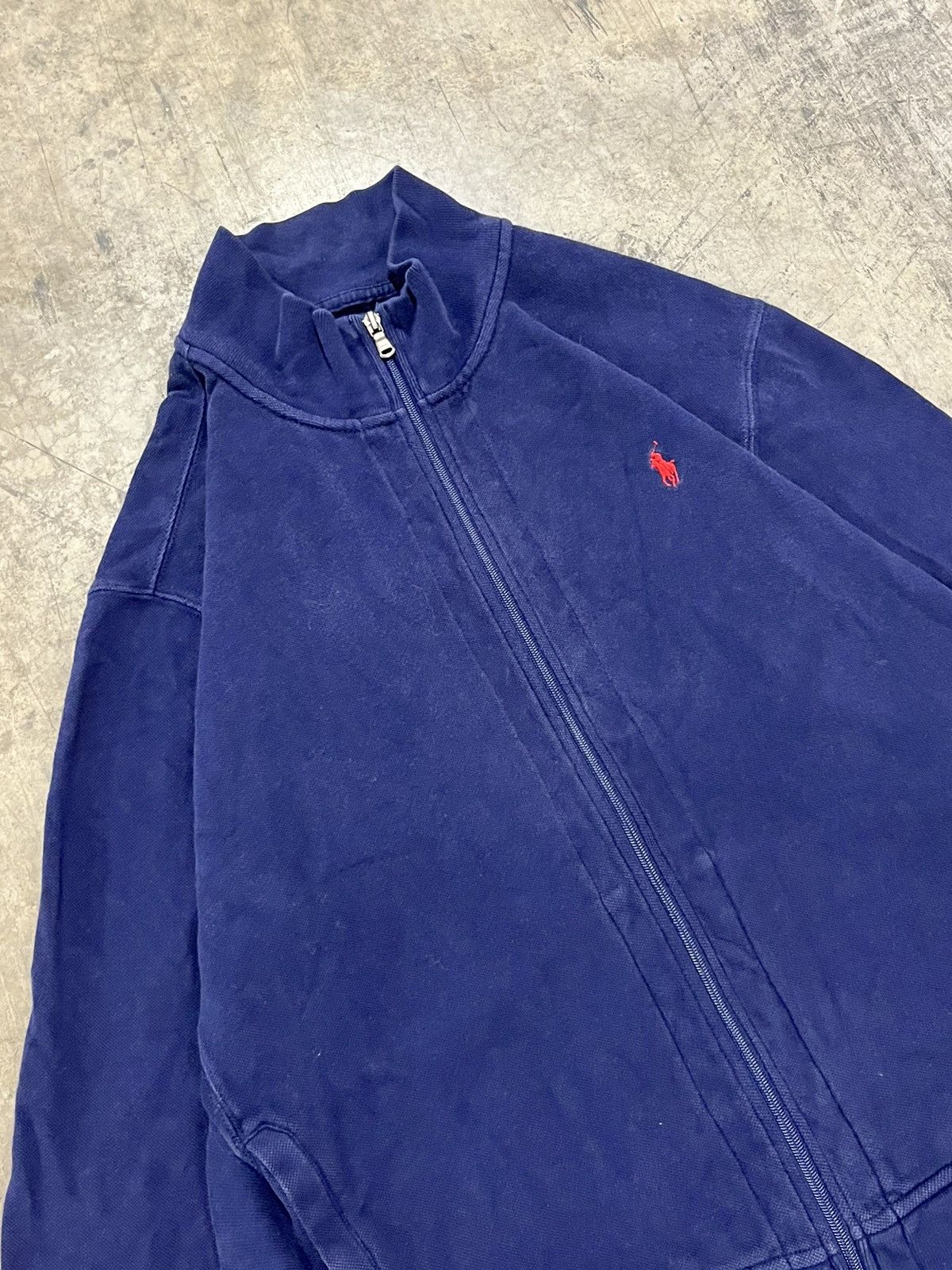 Polo Ralph Lauren × Vintage Polo Ralph Lauren vintage zip up sweatshirt preppy hype fall Size US XXL / EU 58 / 5 - 5 Thumbnail