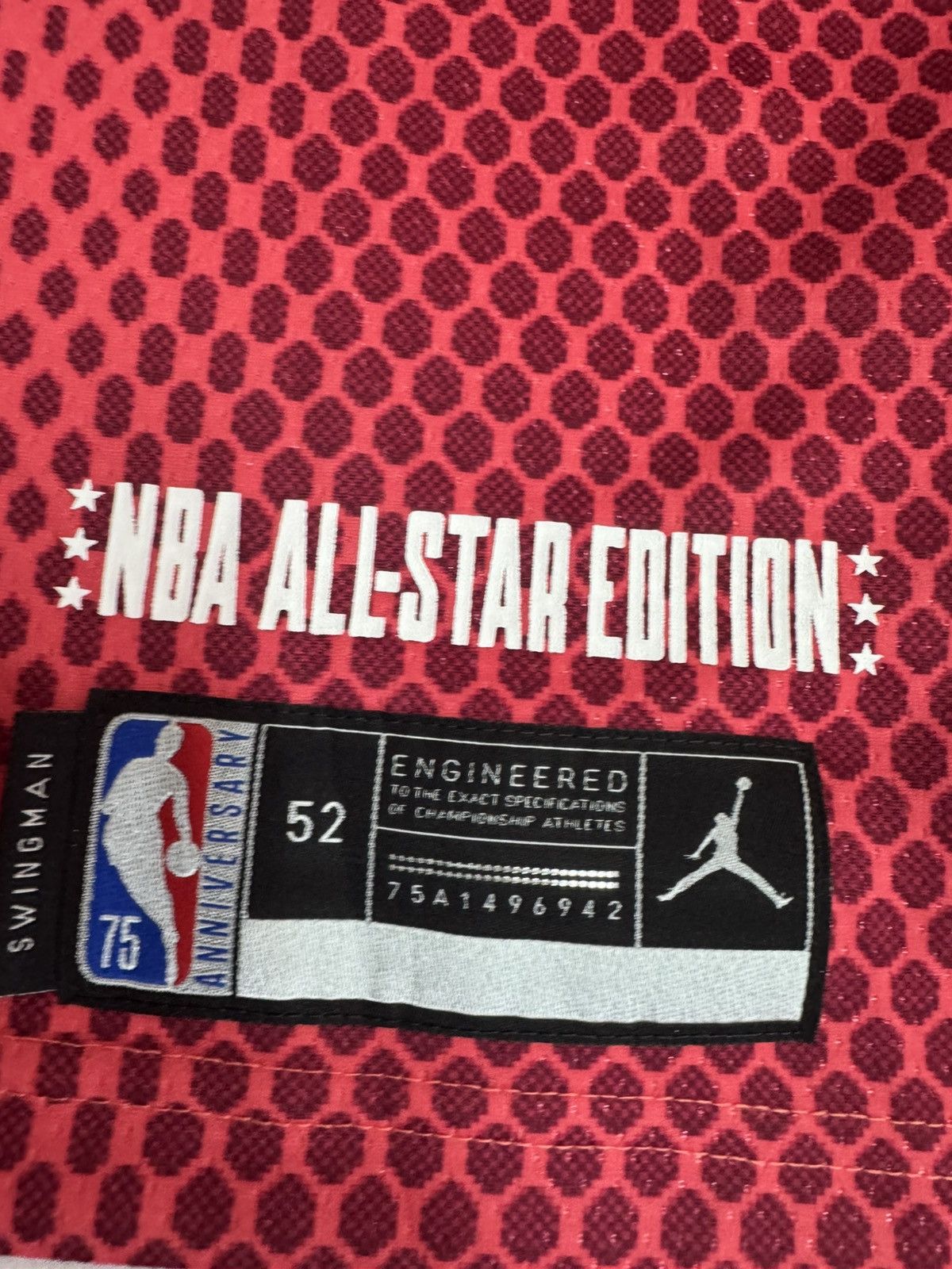 Nike Jarrett Allen #31 NBA All-Star Game Edition Swingman Jersey Size US XL / EU 56 / 4 - 2 Thumbnail