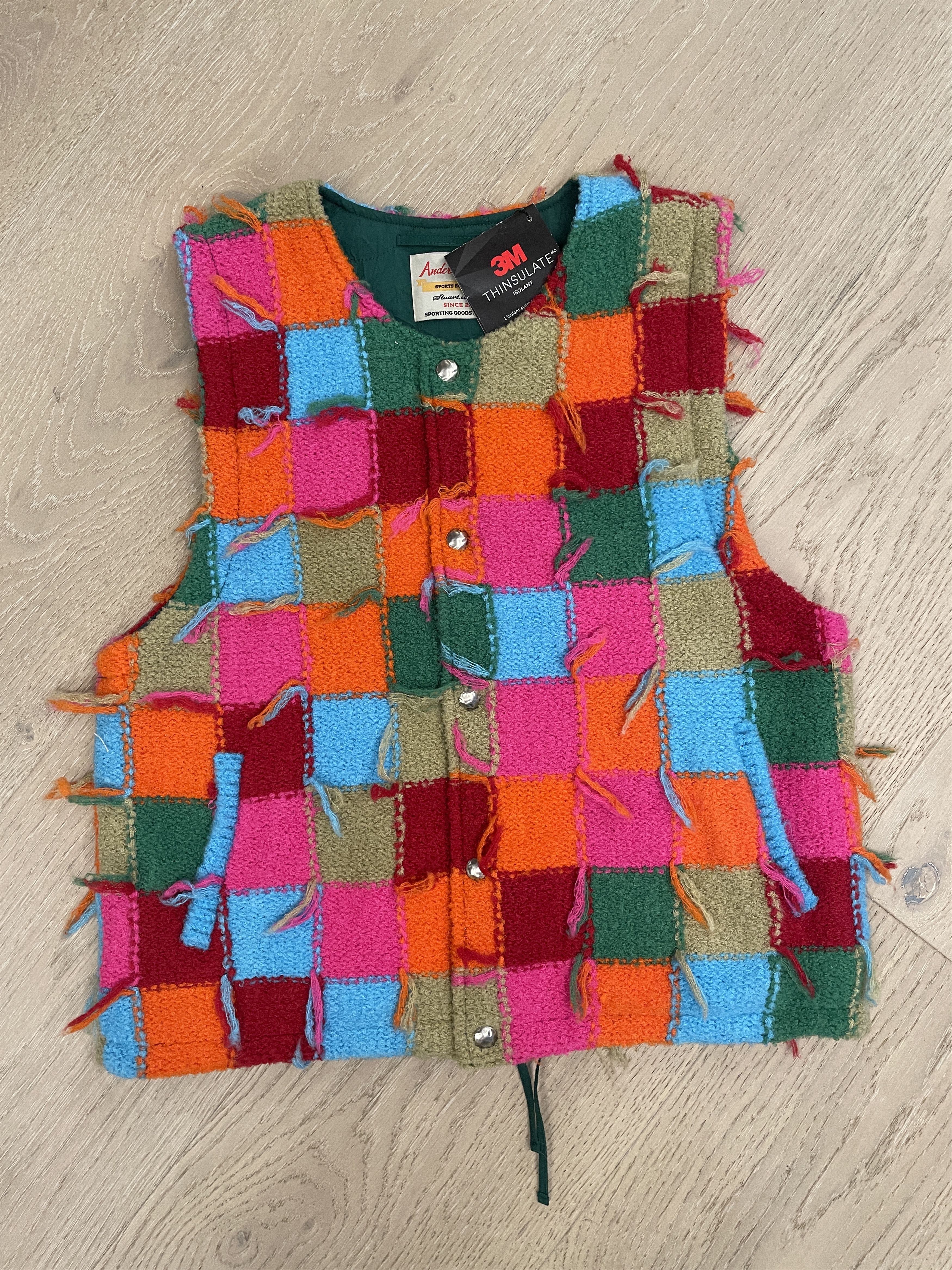 Andersson Bell $655 Andersson Bell Reversible Intarsia Knit Vest Size US L / EU 52-54 / 3 - 5 Thumbnail