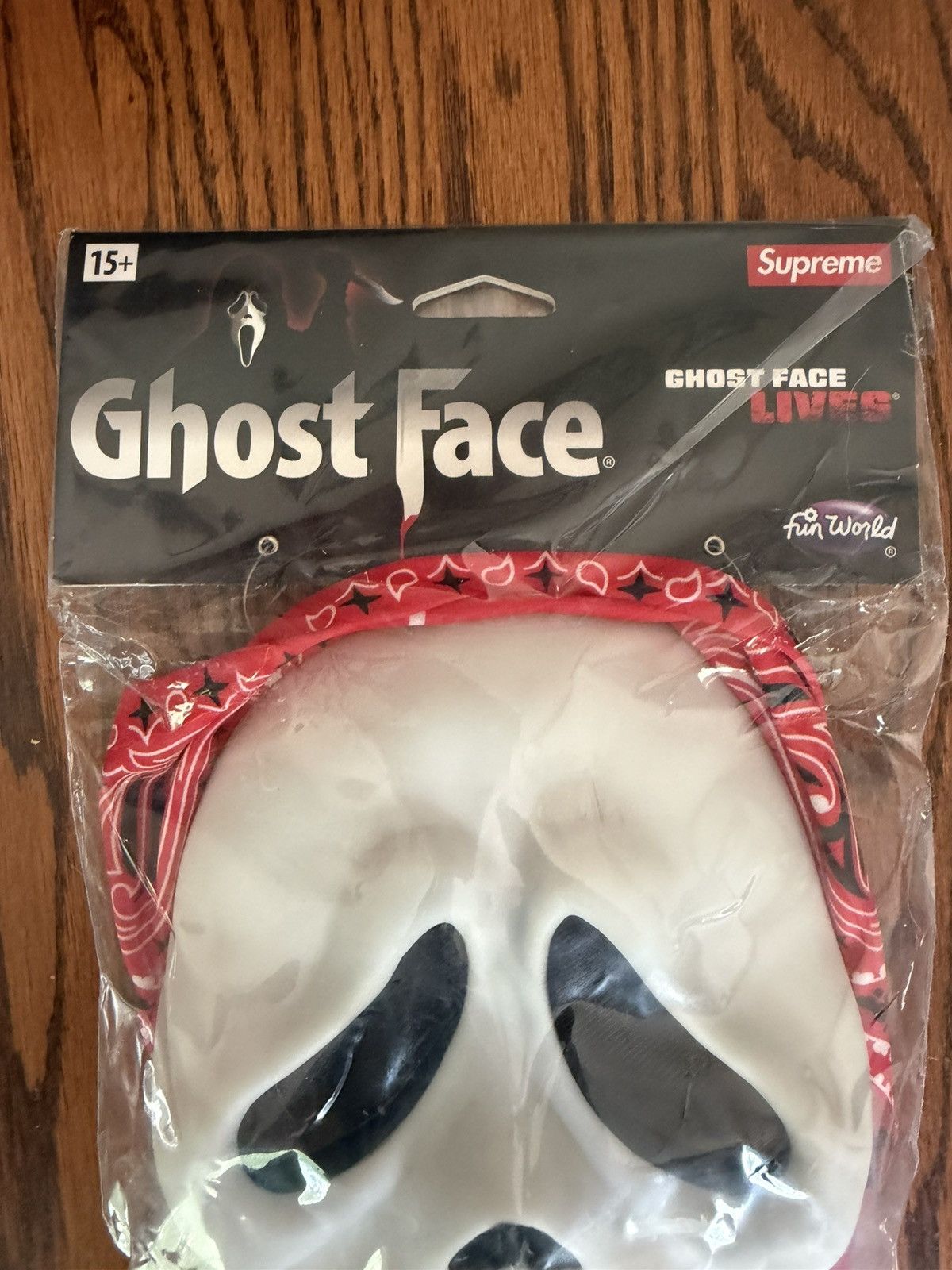 Supreme Supreme X Ghost Face Mask - RED Size ONE SIZE - 2 Thumbnail