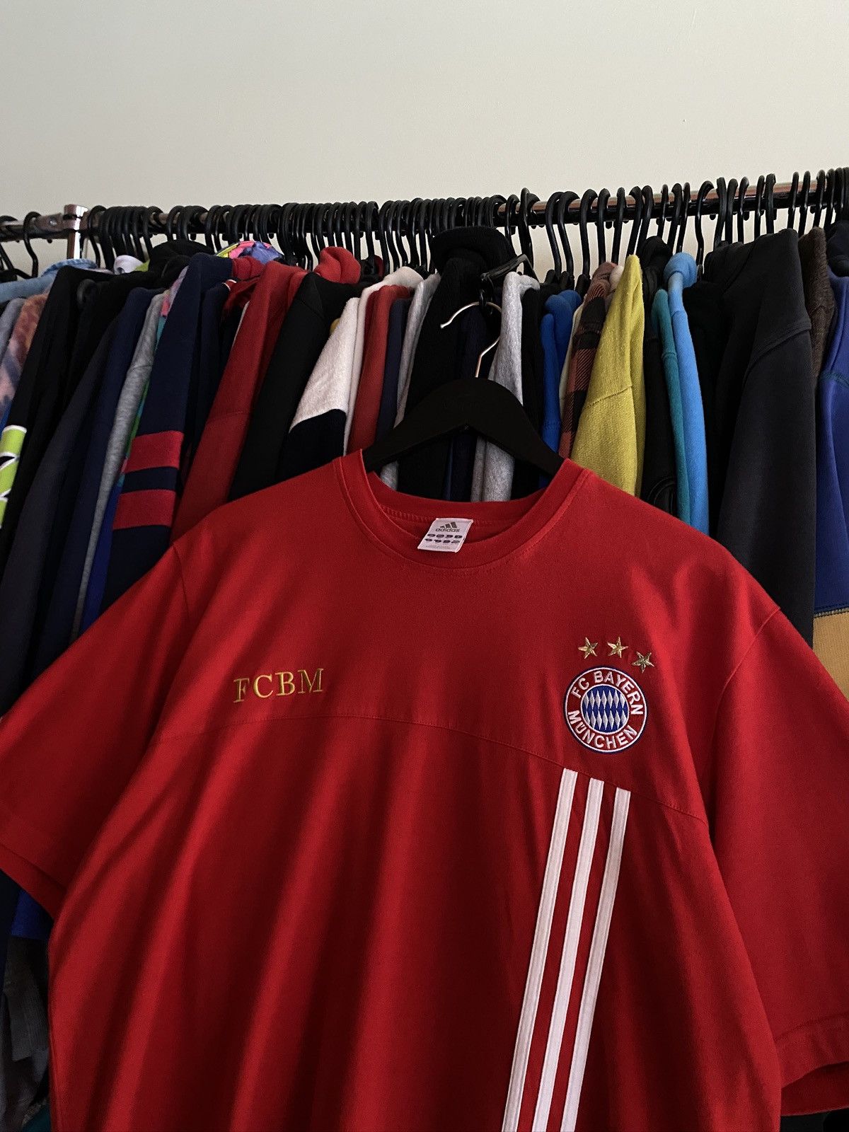 Adidas VINTAGE ADIDAS BAYERN MUNCHEN T-SHIRT Y2k Size US XL / EU 56 / 4 - 2 Thumbnail