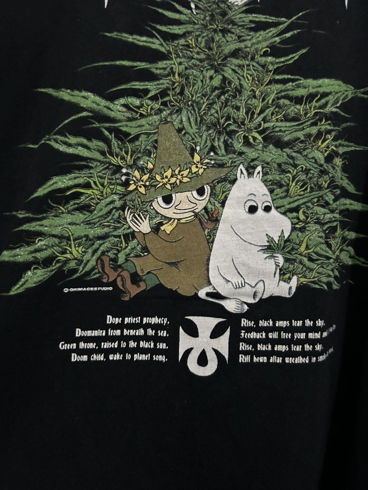 Band Tees Electric Wizard Moomin Grimace Tees Size US L / EU 52-54 / 3 - 3 Thumbnail