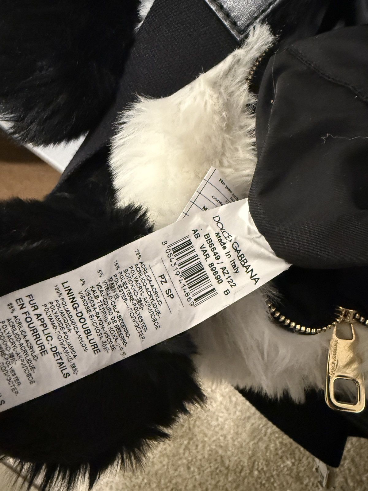Dolce & Gabbana Dolce & Gabbana Bear backpack Panda Size ONE SIZE - 12 Thumbnail