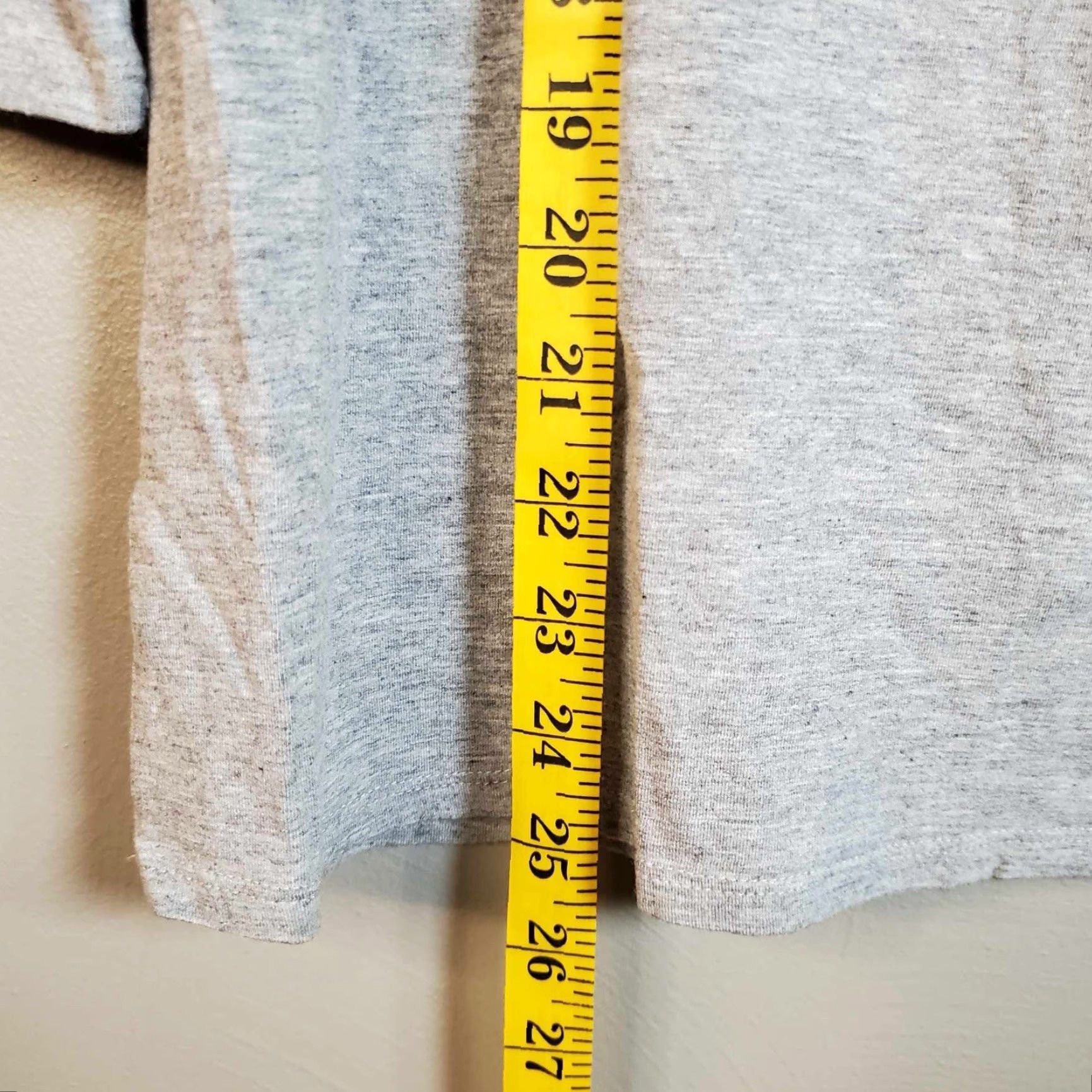 J. Jill J. Jill Tunic Top Gray 100% Cotton Knit Long Sleeve M Shirt Women Tunic Modern Casual Workwear Size M / US 6-8 / IT 42-44 - 5 Thumbnail
