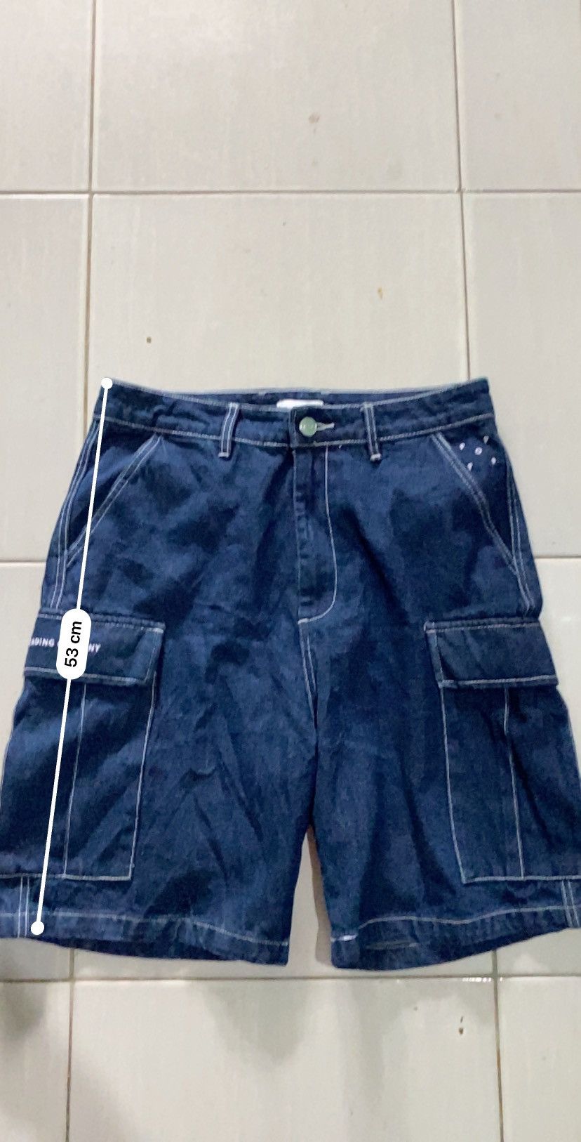 Pop Trading Company Pop trading company denim chargo Size US 31 - 6 Thumbnail