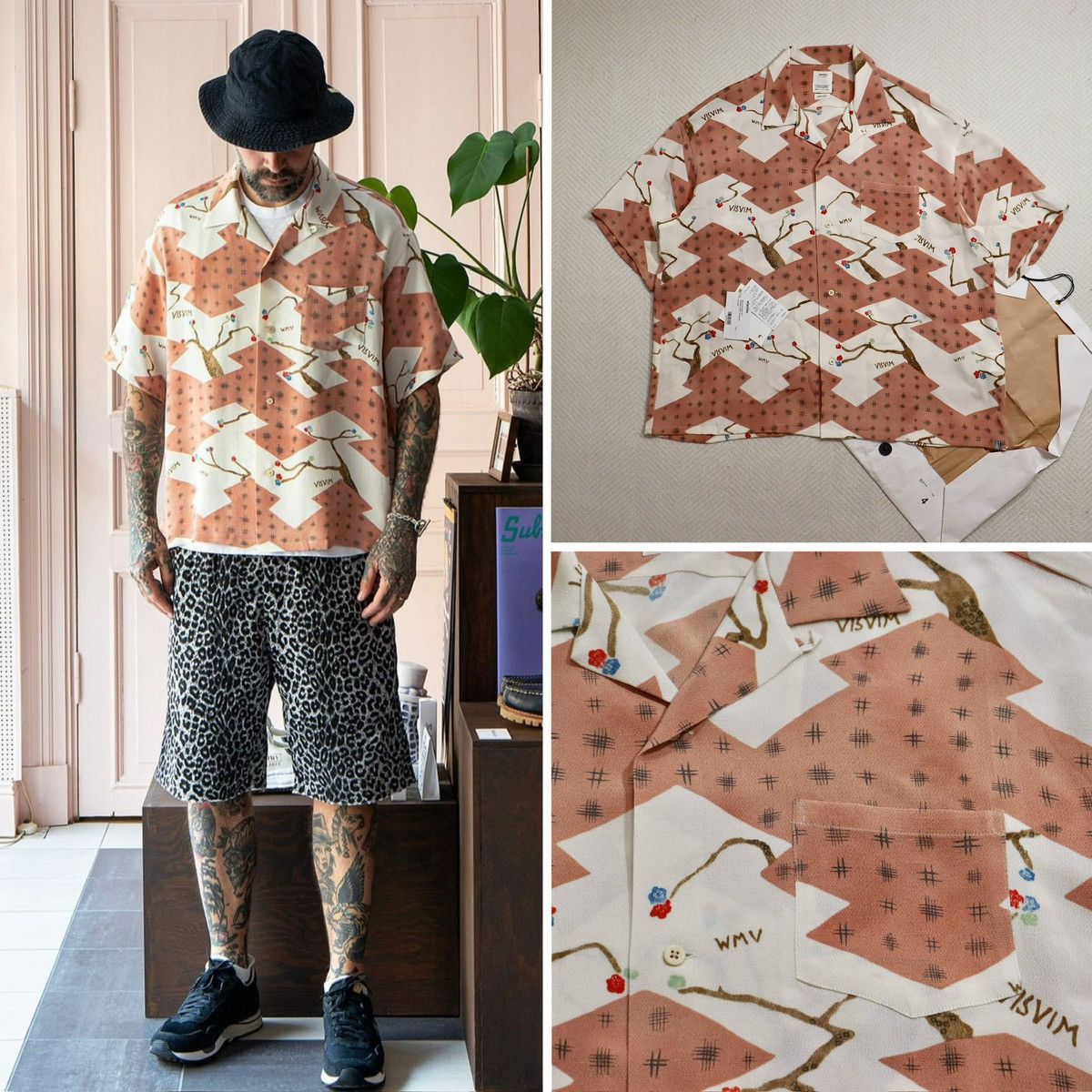 Visvim VISVIM 23SS CROSBY SHIRT S/S（SILK） | Grailed