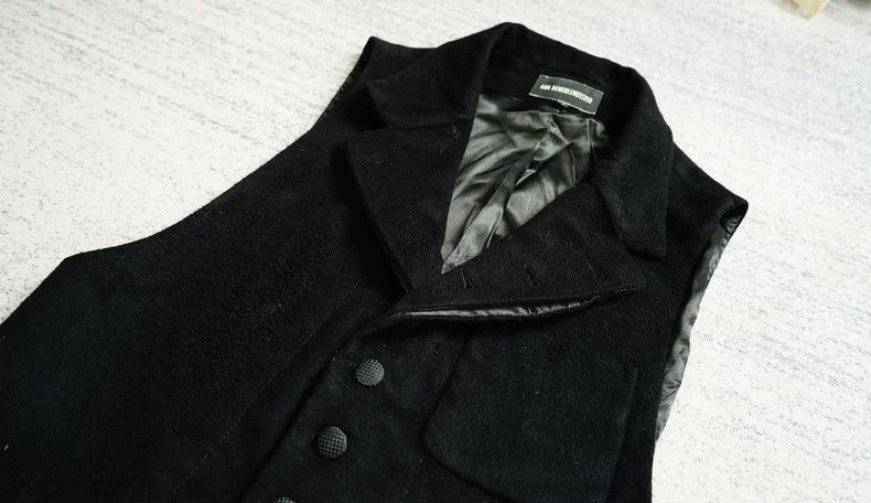 Ann Demeulemeester ann demeulemeester Autumn-winter double collar rayon silk b Size US XS / EU 42 / 0 - 5 Thumbnail