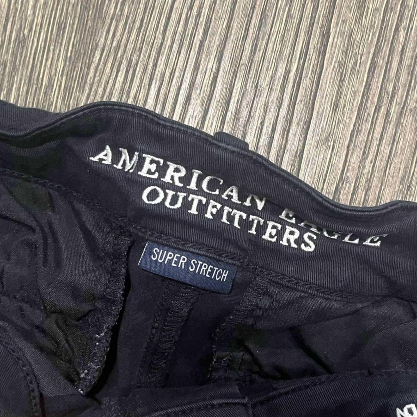 American Eagle Outfitters American Eagle Midi Shorts Mid-Rise Super Stretch Cotton Size 27" / US 4 / IT 40 - 5 Thumbnail