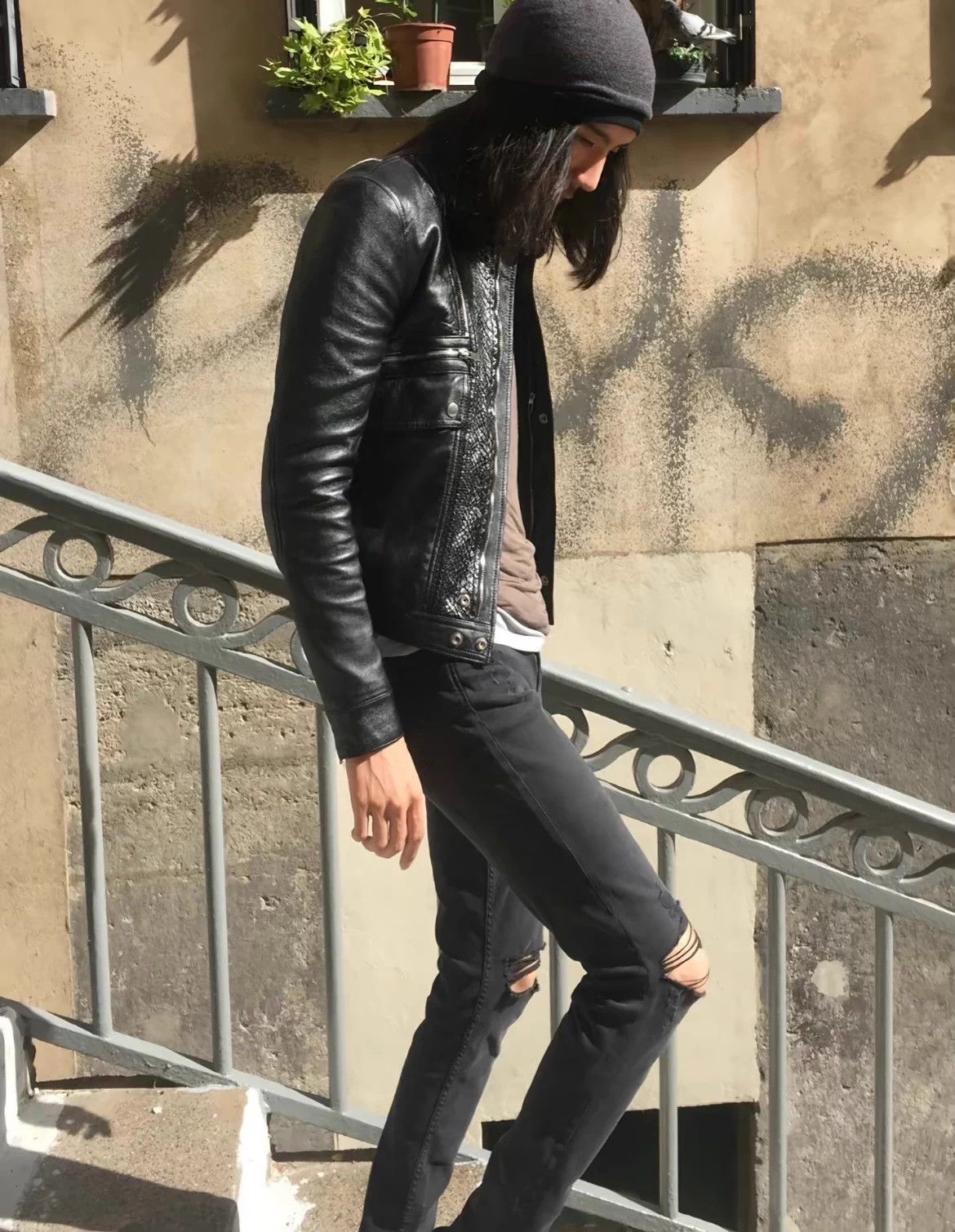 Saint Laurent Paris SLP 16SS Hedi 16 S/S Knee Cut Frayed Hem 28 Jeans Size US 28 / EU 44 - 7 Thumbnail