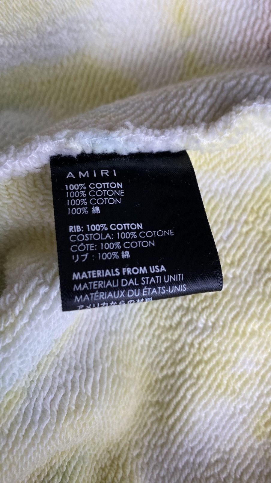 Amiri Amiri Tie-dye Crewneck Sweater Size Medium Size US M / EU 48-50 / 2 - 6 Thumbnail