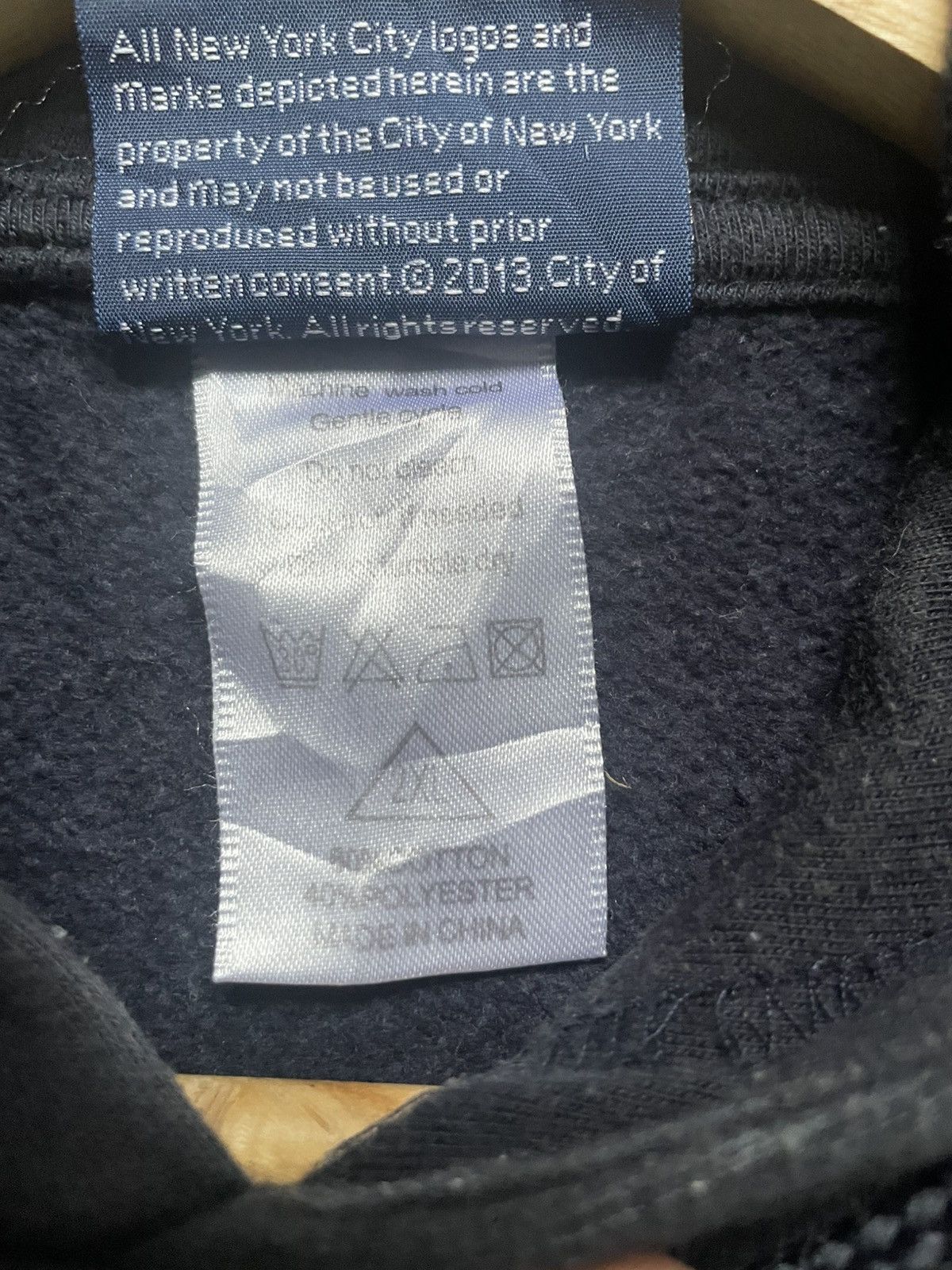 Other Vintage x Y2K x NYPD x Pullover Hoodie Size US XXL / EU 58 / 5 - 6 Thumbnail