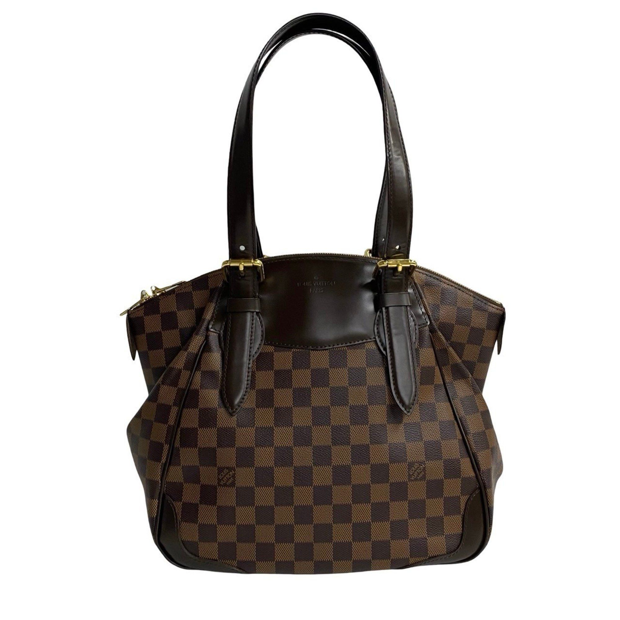 Louis Vuitton LOUIS VUITTON Verona MM Damier Leather Handbag/Mini Tote Bag, Brown, 71934 Size ONE SIZE - 1 Thumbnail