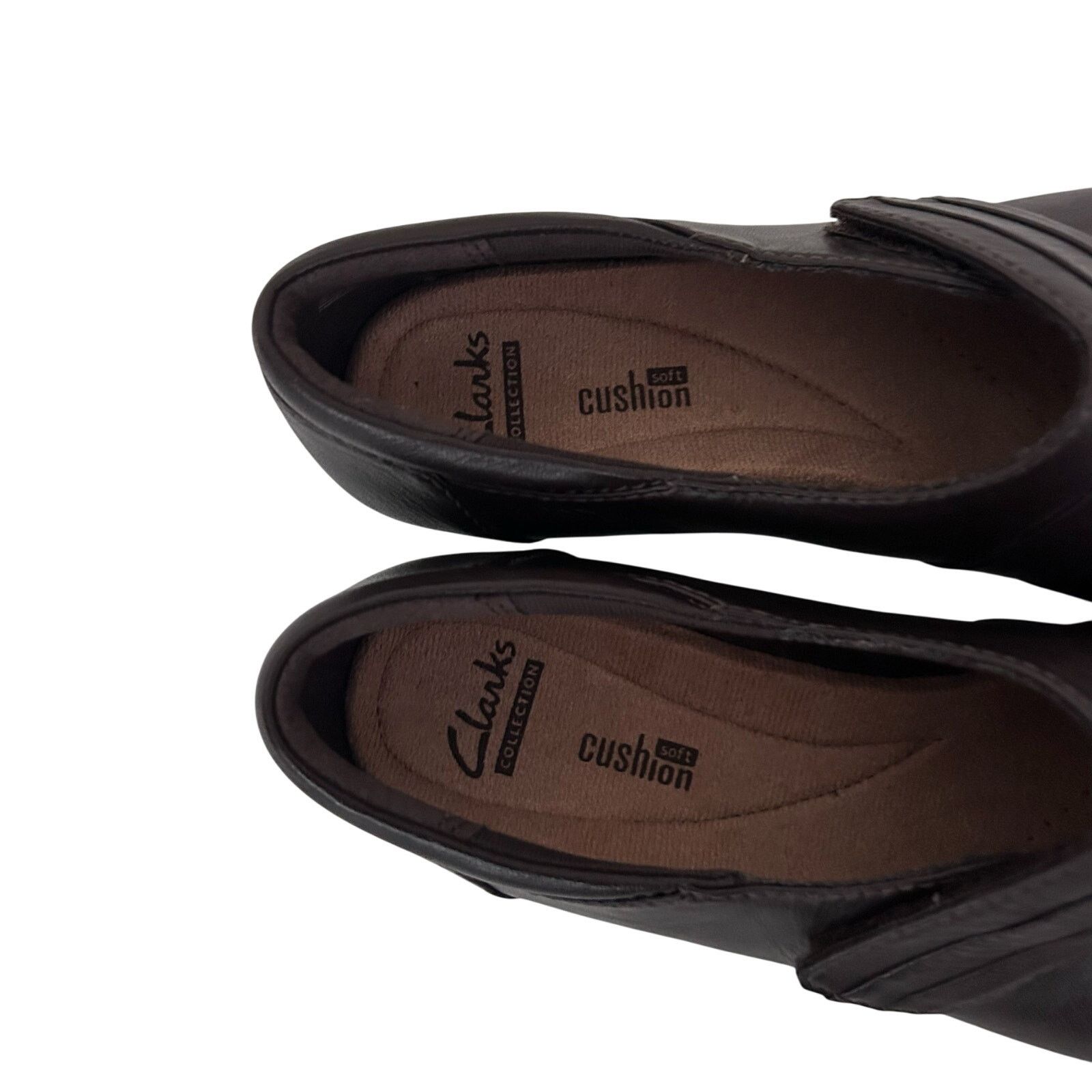 Clarks Clarks Everlay Tara Brown Leather Loafers Sz 6.5 Size US 6.5 / IT 36.5 - 3 Thumbnail