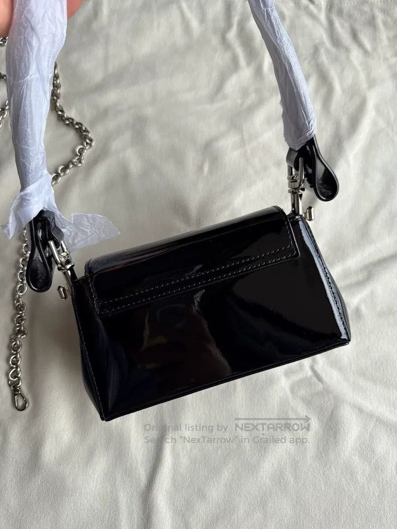 Vivienne Westwood Vivienne Westwood size os Patent Leather Small Underarm Bag Size ONE SIZE - 6 Thumbnail