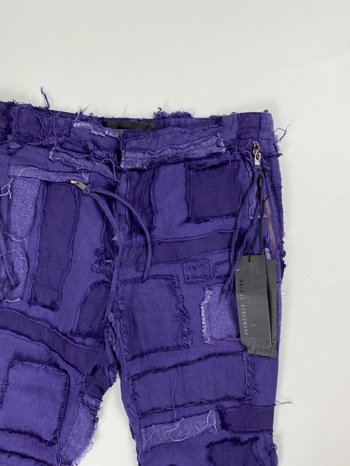 Haider Ackermann BNWT! Haider Ackermann ladies patchwork cropped pants Size 26" / US 2 / IT 38 - 10 Thumbnail
