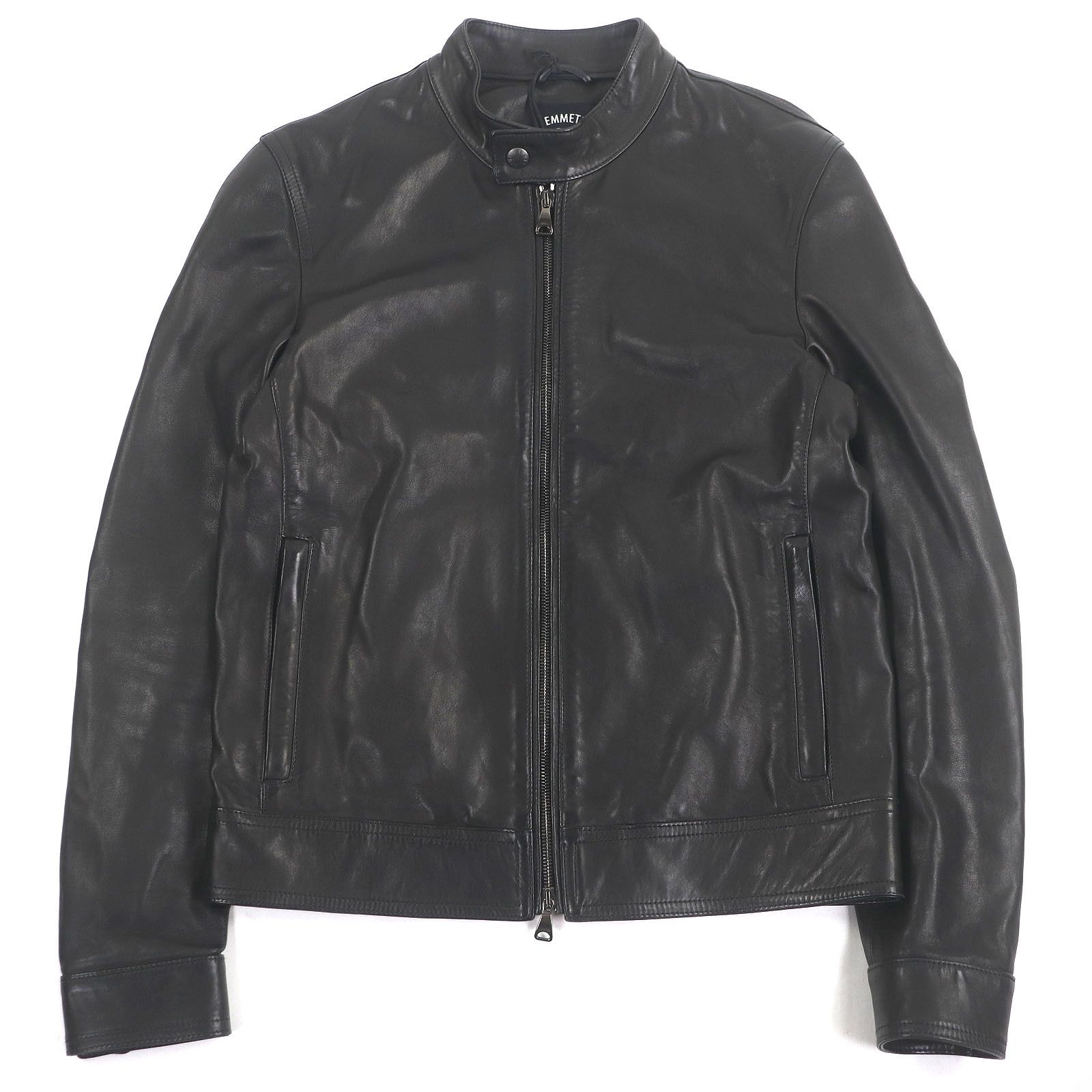 Other Other EMMETI JURI Nappa Leather Single Rider Jacket Leather Outerwear DUTY FREE for USA Size ONE SIZE - 1 Thumbnail
