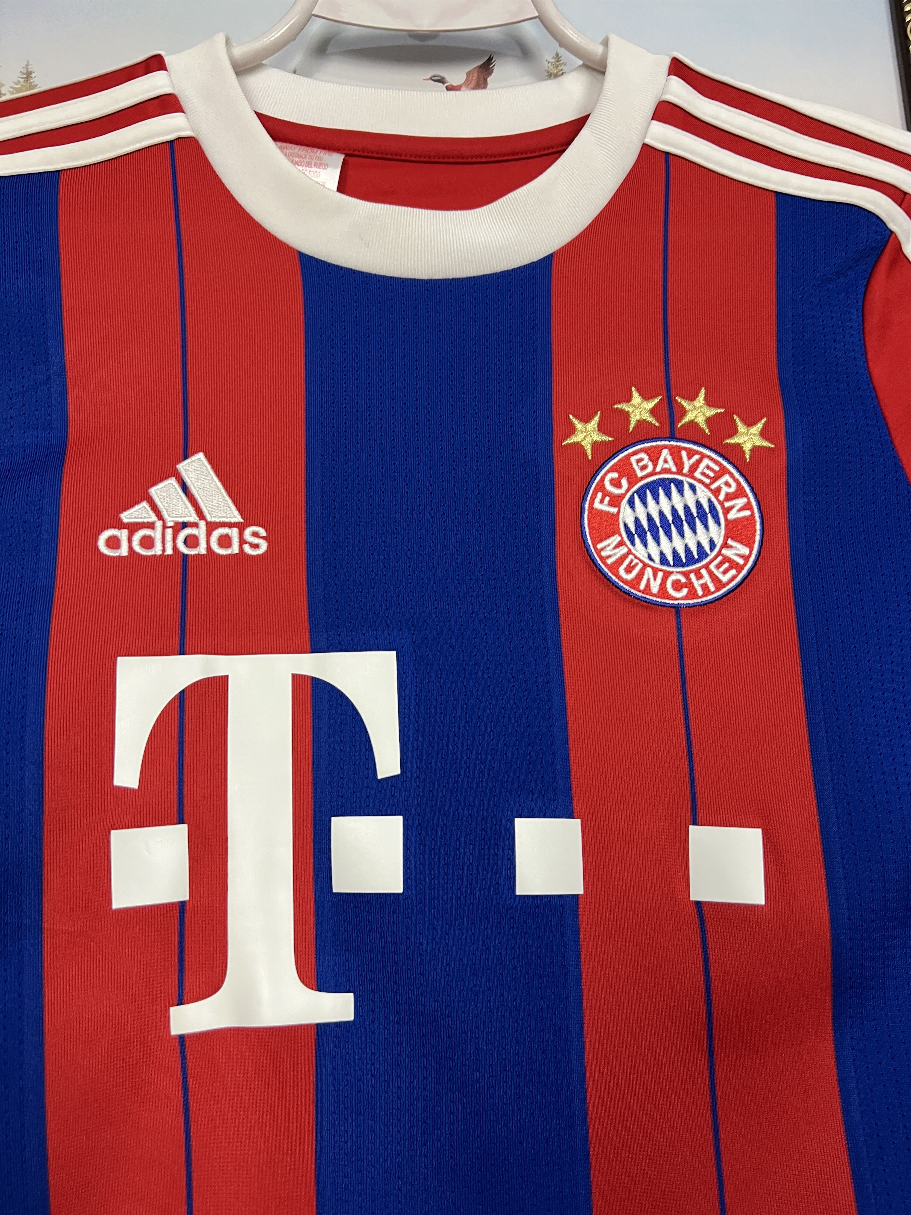Adidas Bayern Munich football shirt 2014 Soccer Gotze Jersey Boys Size US XXS / EU 40 - 5 Thumbnail