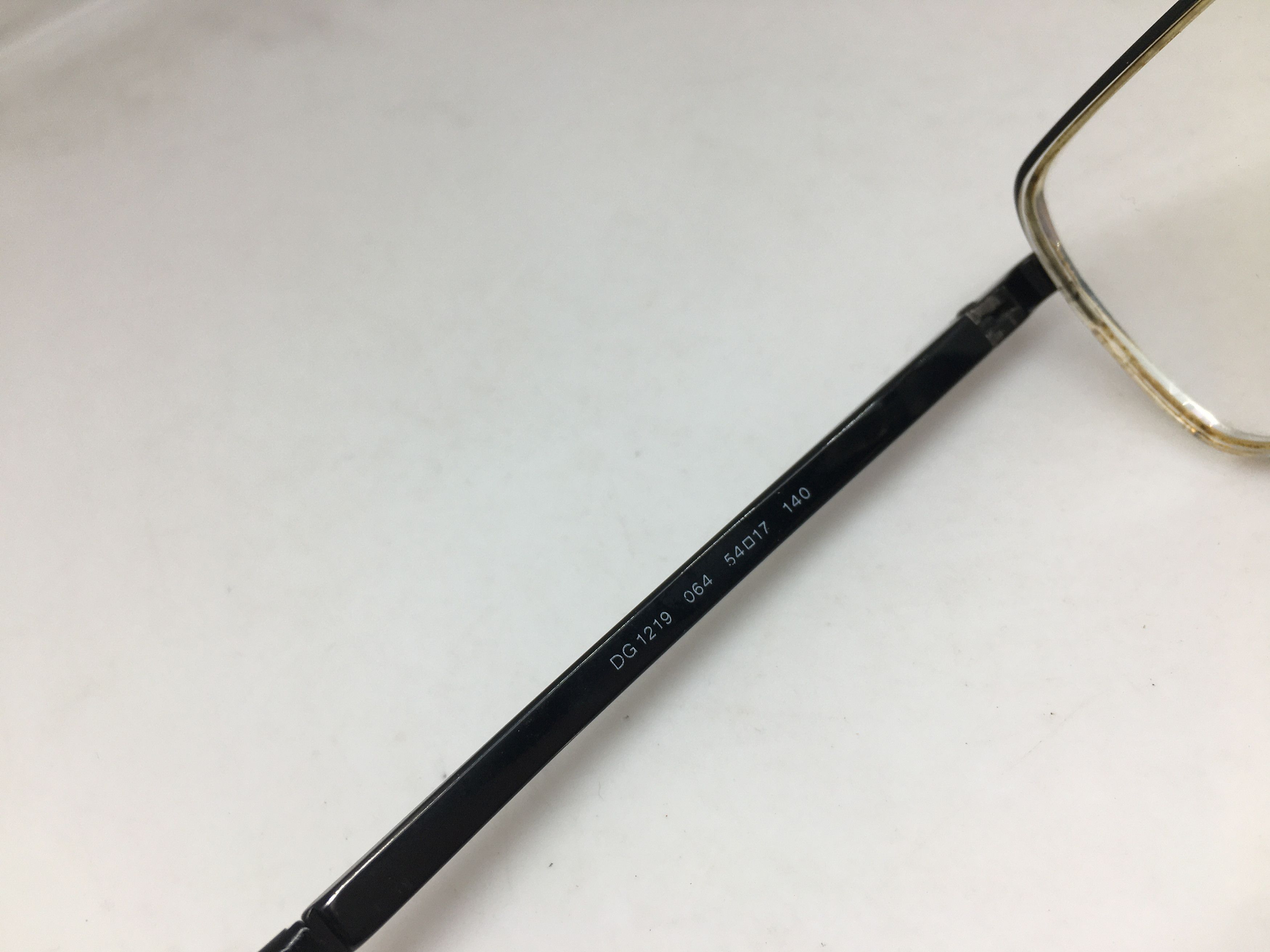 Dolce & Gabbana Dolce & Gabbana Black Alloy Half Rim RX Eyeglasses Frame Size ONE SIZE - 8 Thumbnail