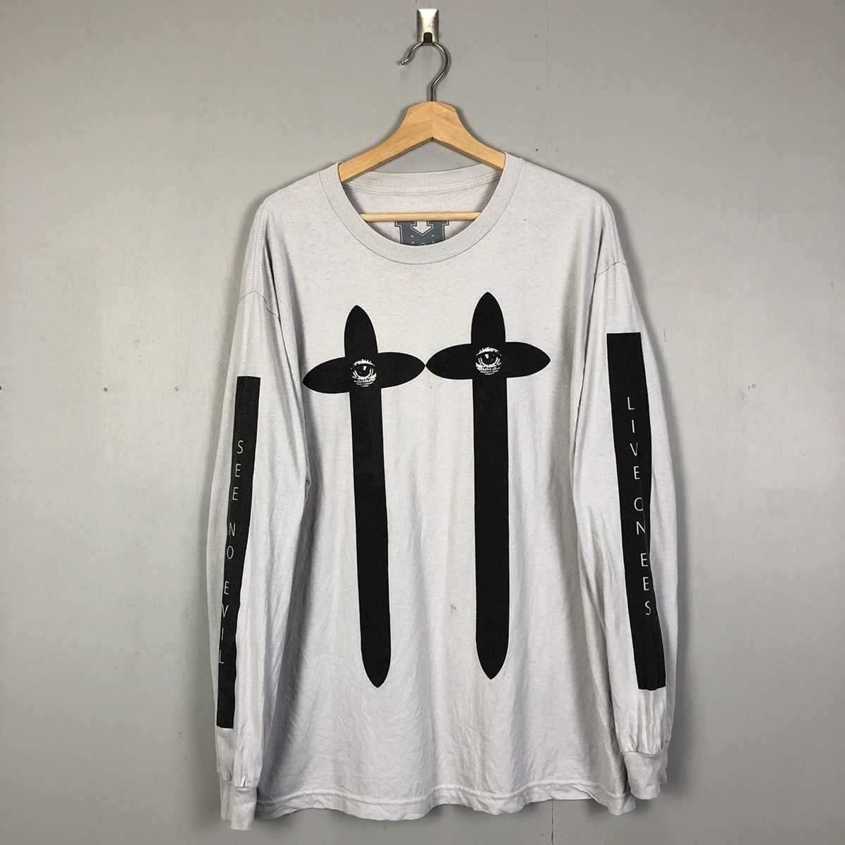 Vintage Vintage y2k He Hippo Esthetics Long Sleeve tshirt Size US L / EU 52-54 / 3 - 1 Thumbnail