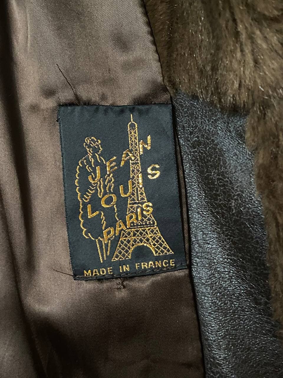 Designer × Vintage Jean Louis Paris Faux Fur Coat Vintage Brown Made In France Size L / US 10 / IT 46 - 11 Thumbnail