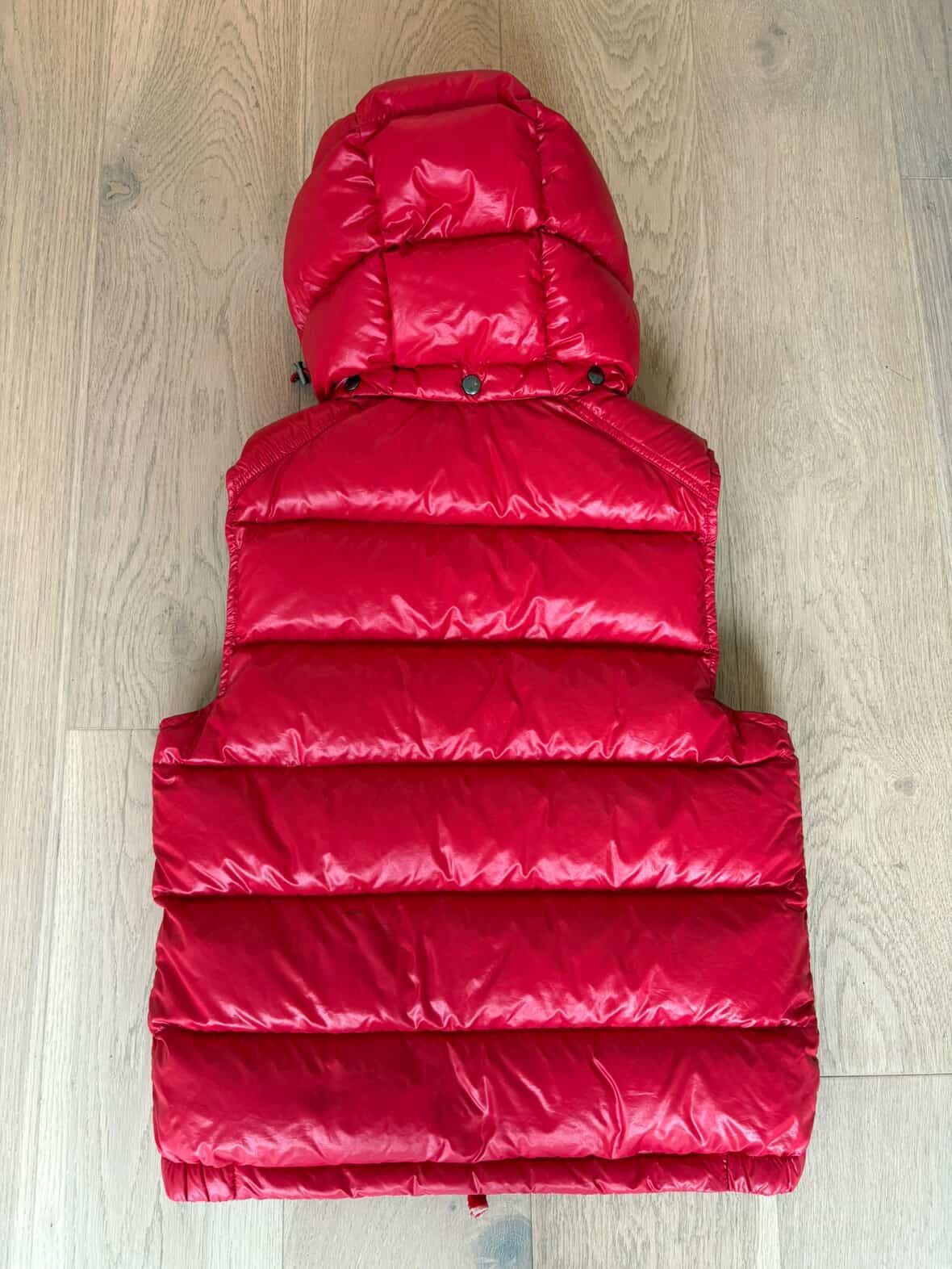 Moncler Red Moncler Vest Size US M / EU 48-50 / 2 - 2 Thumbnail