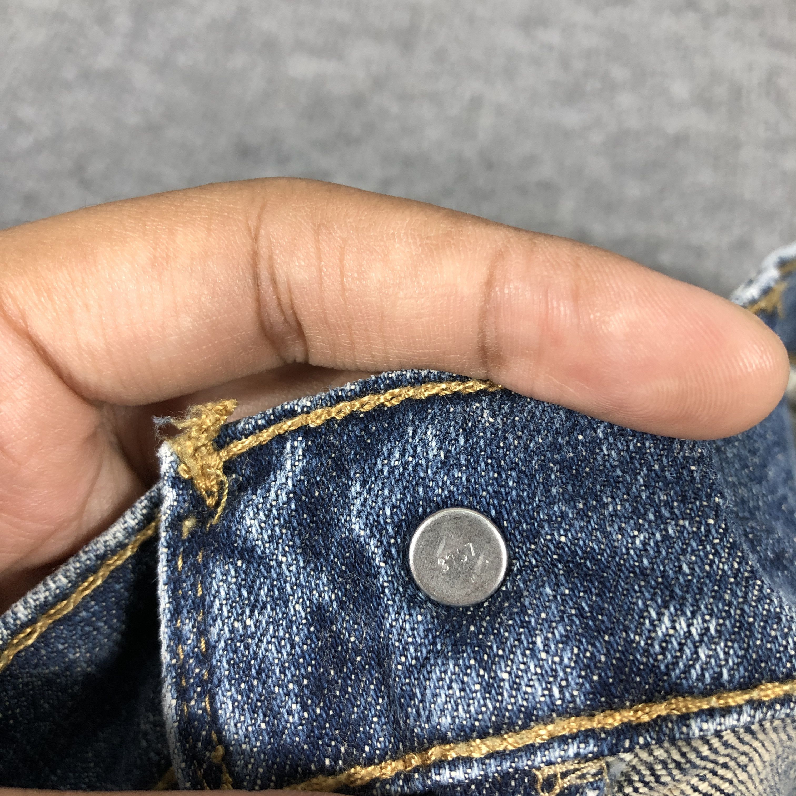 Levi's × Vintage Womens Vintage Levis 529 Jeans Curvy L863W Size 32" / US 10 / IT 46 - 9 Thumbnail