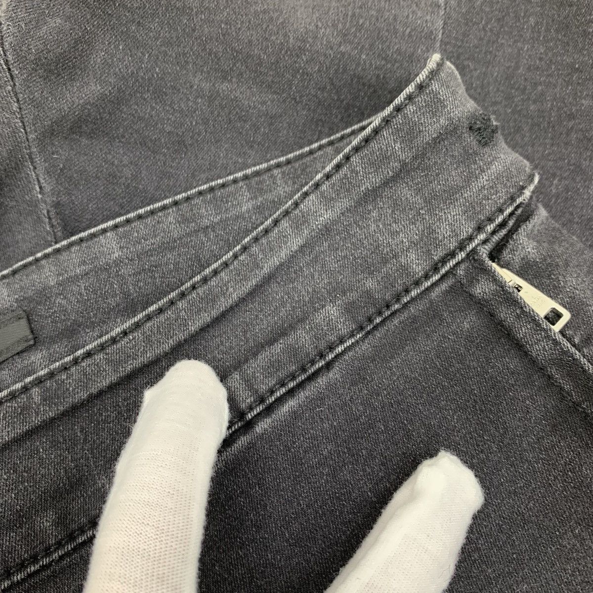 Prada Prada Black Casual Denim Pants K26WX Size 26" / US 2 / IT 38 - 8 Thumbnail