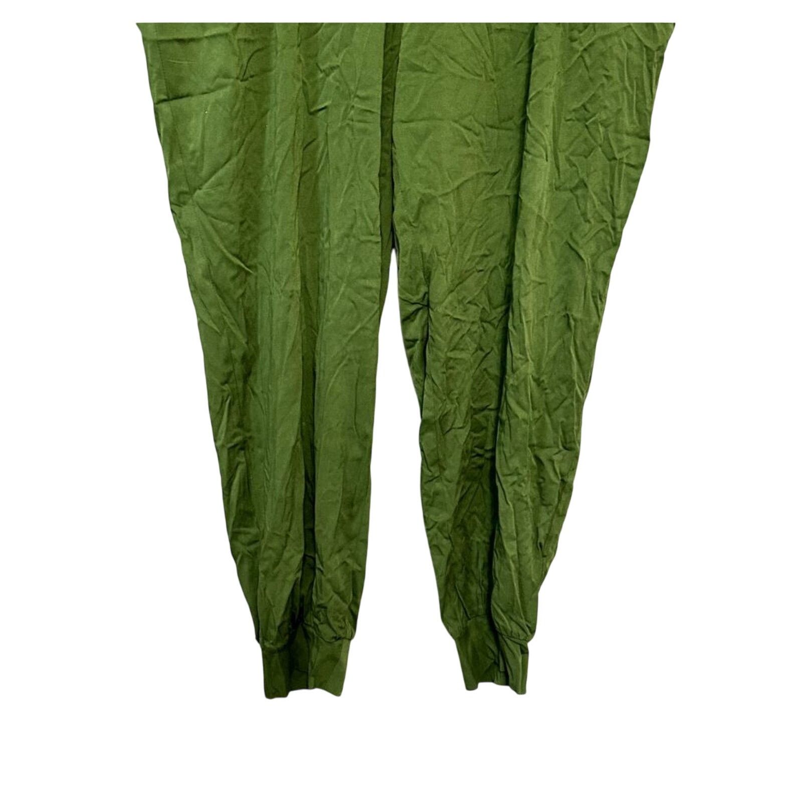 Other 11 Honore Woven Joggers Drapey Fit Green W 4X NWOT Size 36" / US 14 / IT 50 - 4 Thumbnail