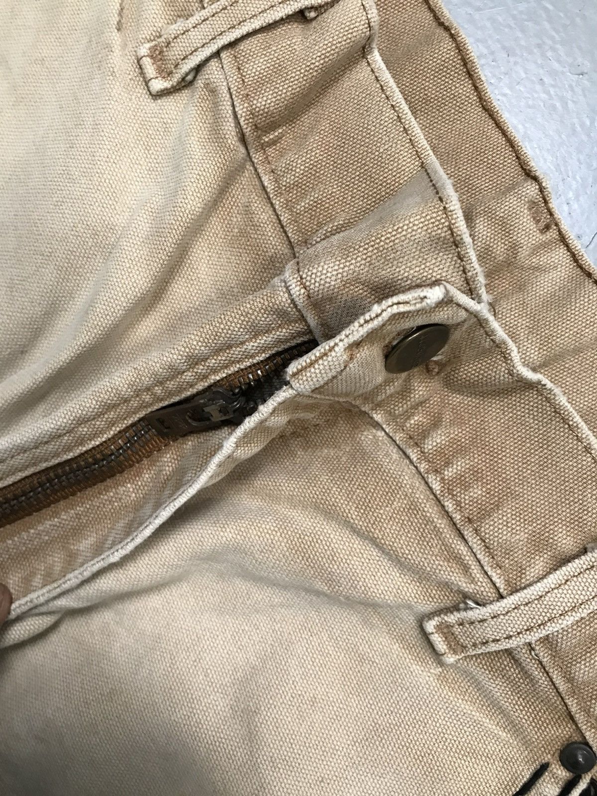 Carhartt 10f1 vintage carhartt handstitch b01 brn double knee Size US 36 / EU 52 - 4 Thumbnail