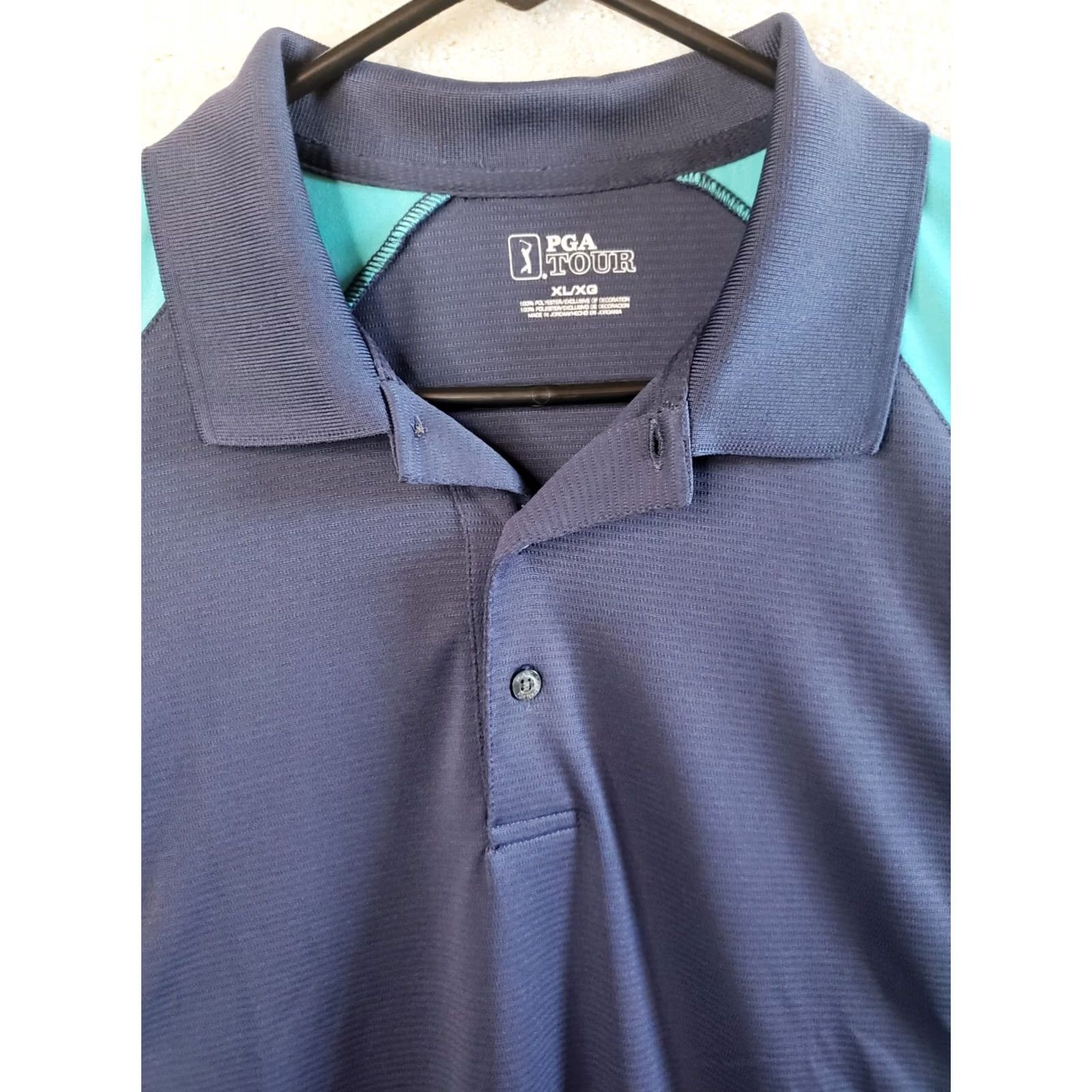 PGA Tour PGA Tour Golf Polo Shirt Short Sleeve Blue Teal Accents XL Men Shirt Polo Nike? Size US XL / EU 56 / 4 - 4 Thumbnail