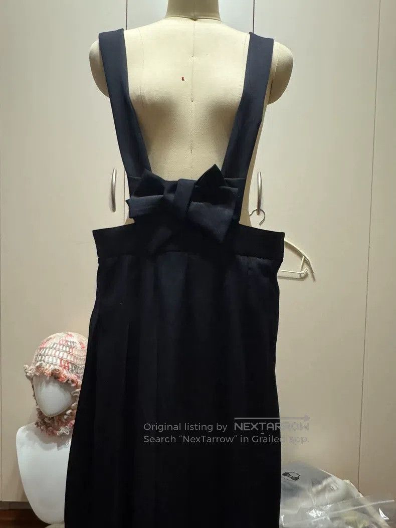 Comme des Garcons Comme Des Garcons Overalls with bow tie pleated skirt Size M / US 6-8 / IT 42-44 - 4 Thumbnail