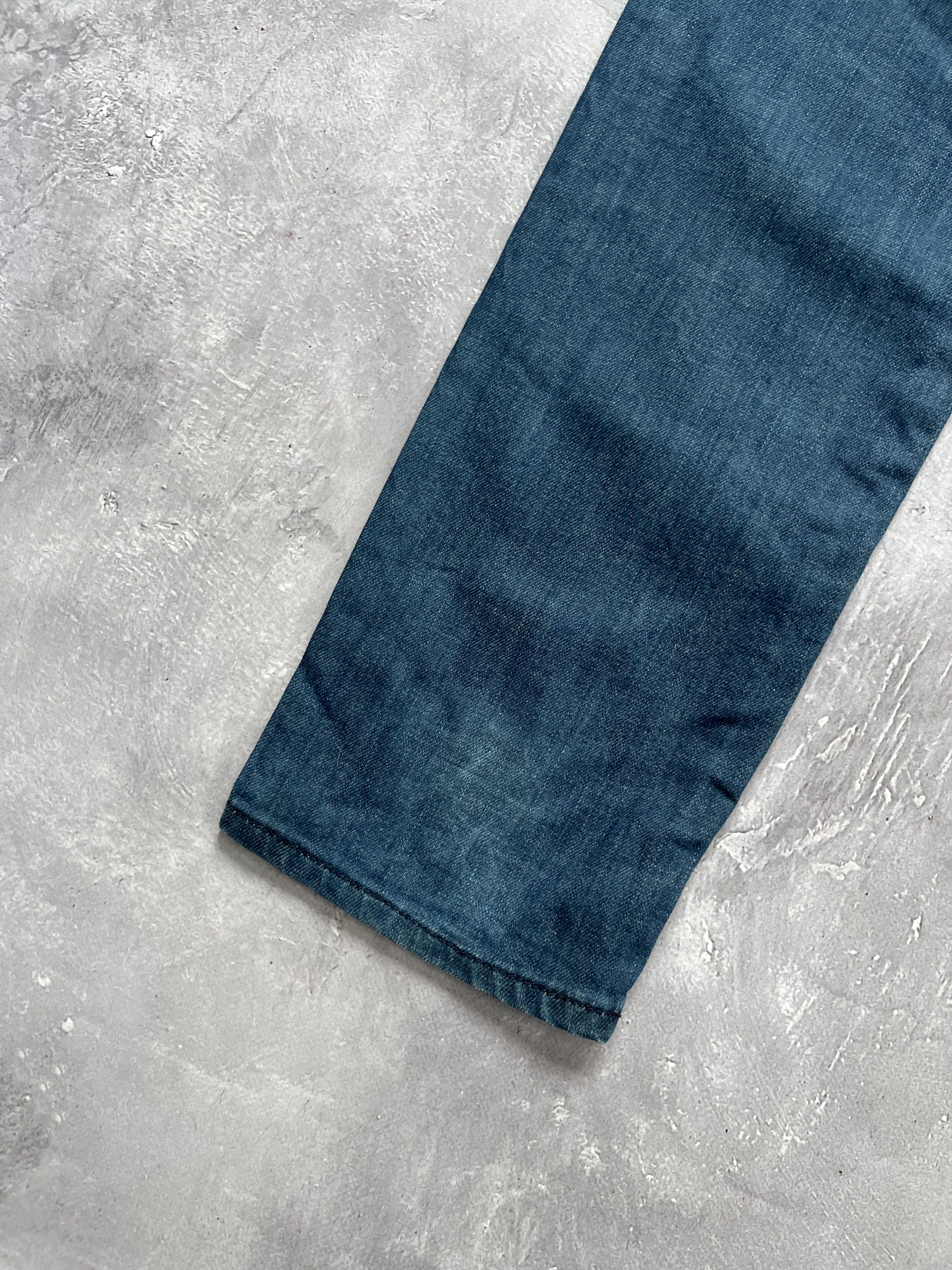 Levi's Vintage Levis 519 White Tab Blue Pants Denim Tag Slim Fit Size US 31 - 8 Thumbnail