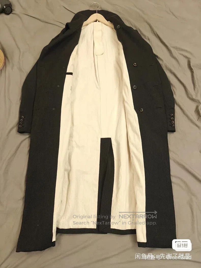 Ziggy Chen Ziggy Chen Wool Blend Long Coat- Size US XL / EU 56 / 4 - 6 Thumbnail