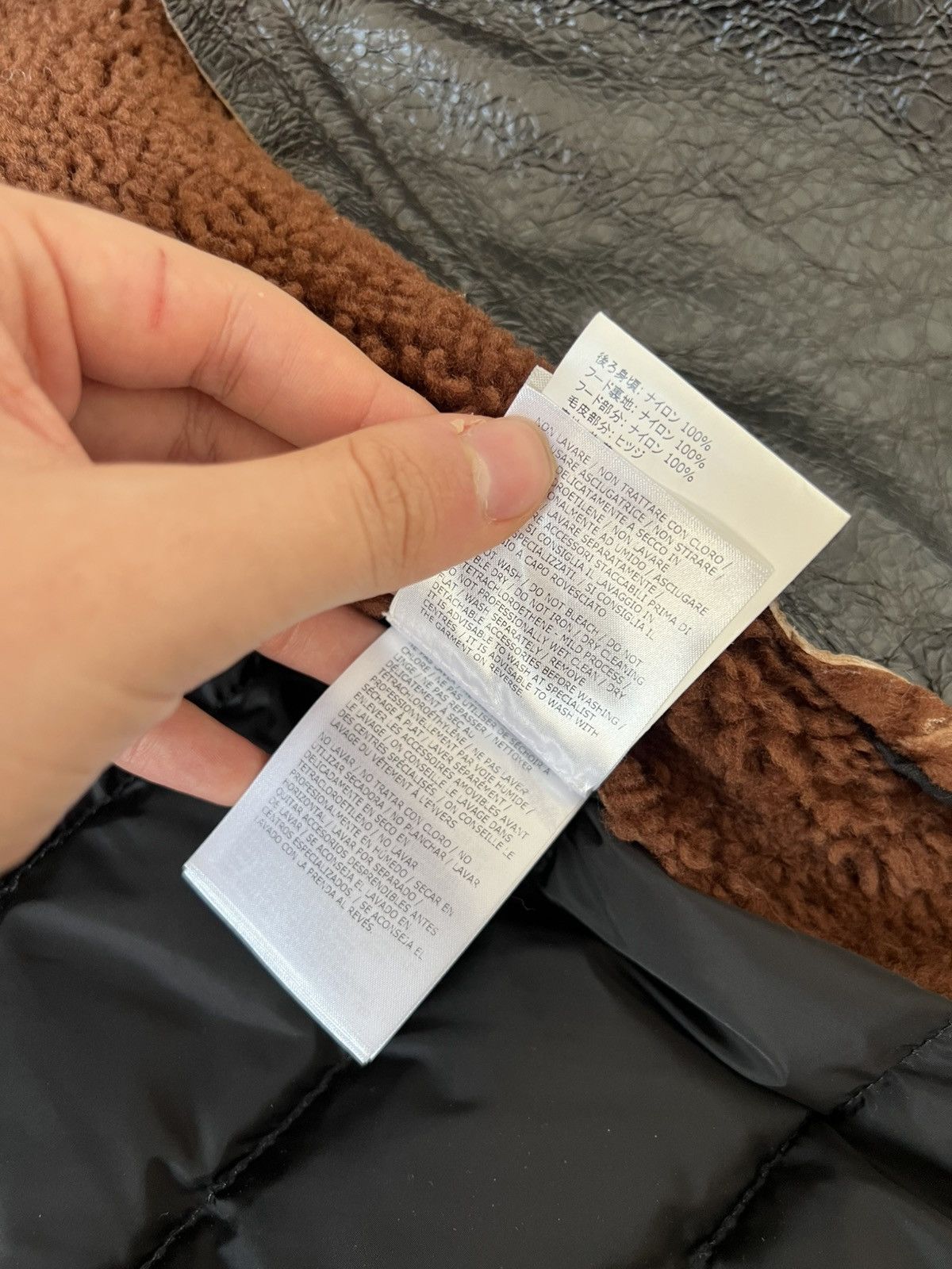 Moncler Real Leather and fur armand giubbotto Size US M / EU 48-50 / 2 - 10 Thumbnail
