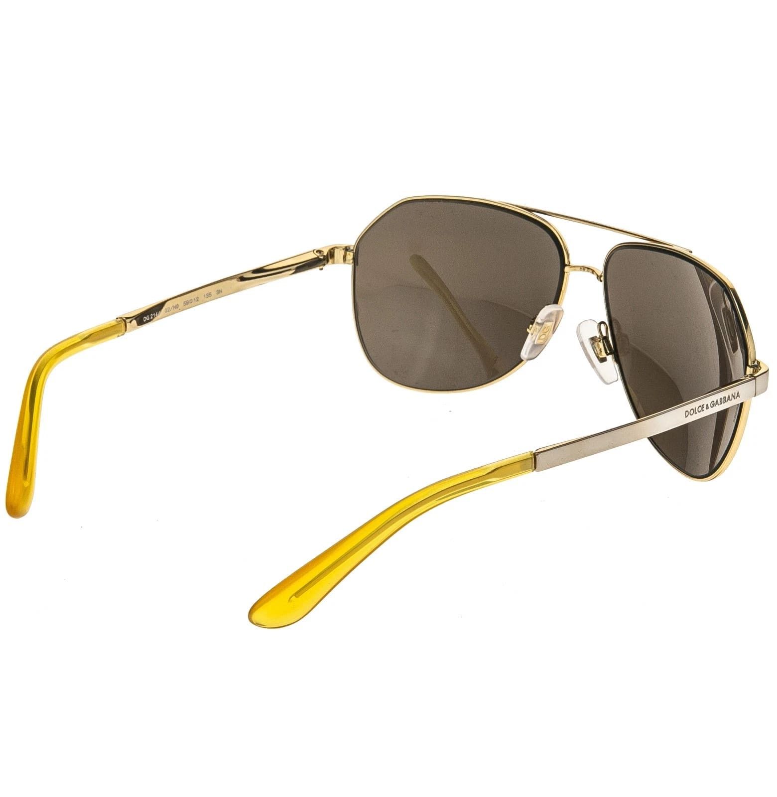 Dolce & Gabbana DOLCE & GABBANA DG2144 2144 Silver Mirrored Sunglasses Size ONE SIZE - 10 Thumbnail