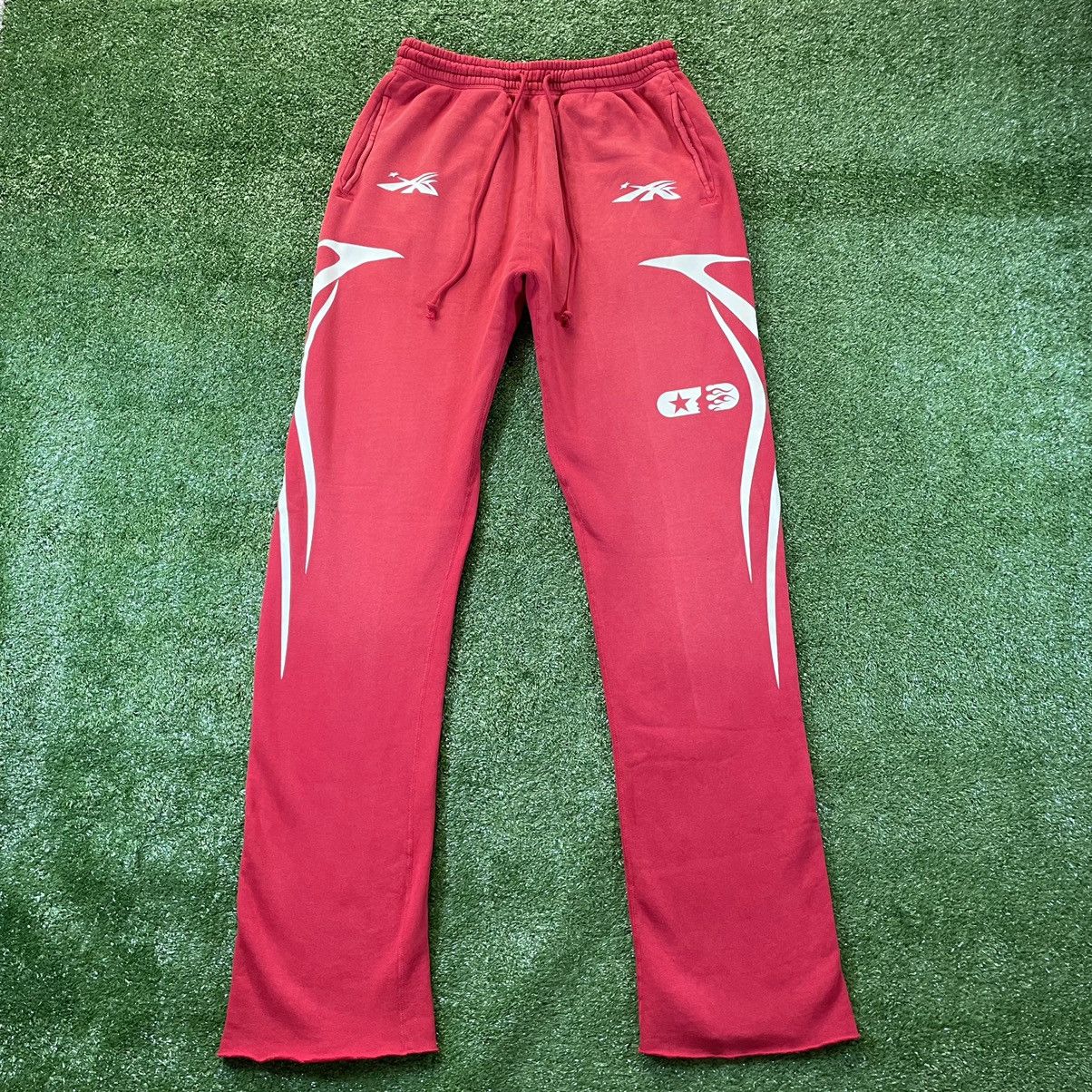 HELLSTAR Hellstar Red Sports Sweatpants | Grailed