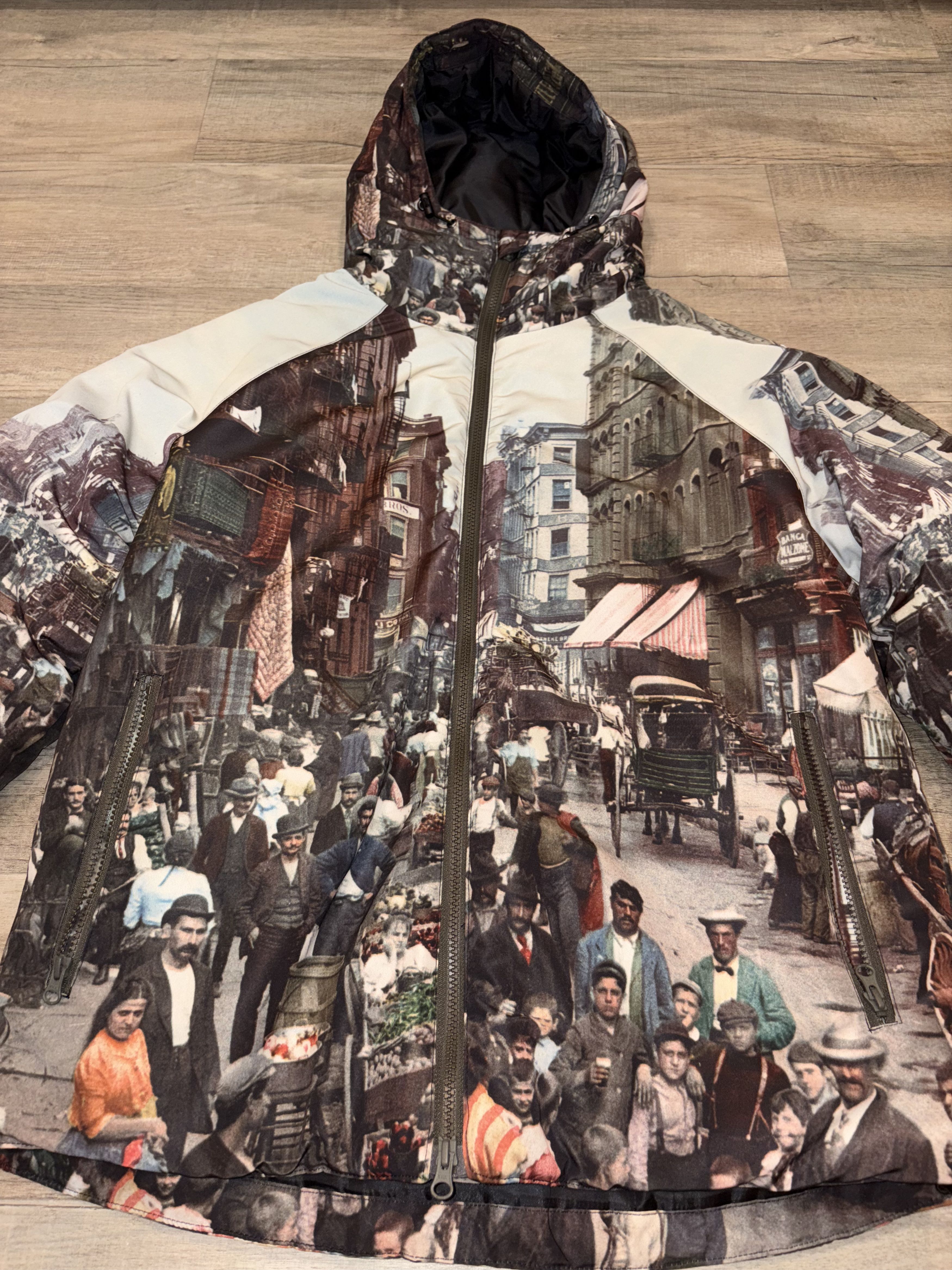 Other Lafayette NYC Custom Pattern Puffer Jacket – Size L Size US L / EU 52-54 / 3 - 5 Thumbnail