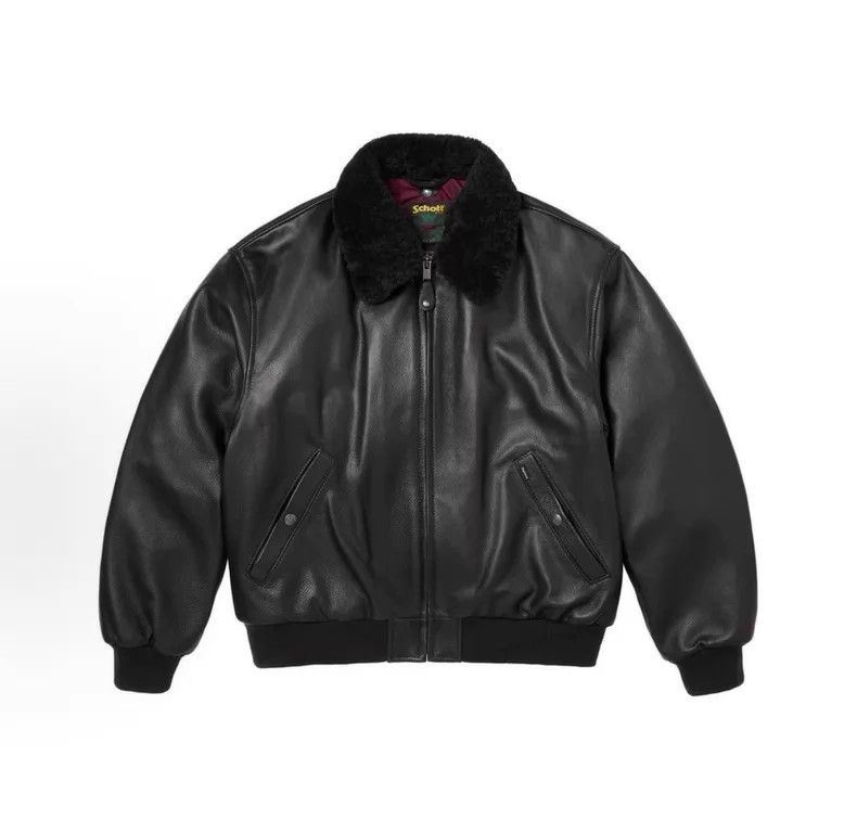 Schott Schott Co-branded leather jacket Size US M / EU 48-50 / 2 - 6 Thumbnail
