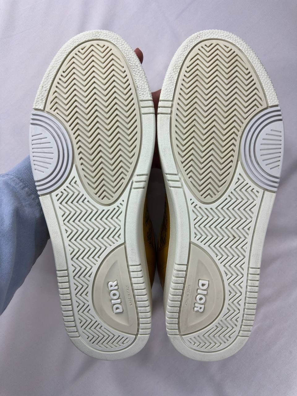 Dior Dior B27 Low 'Dior Oblique' Gold-Tone White Grey Size US 11 / EU 44 - 14 Thumbnail
