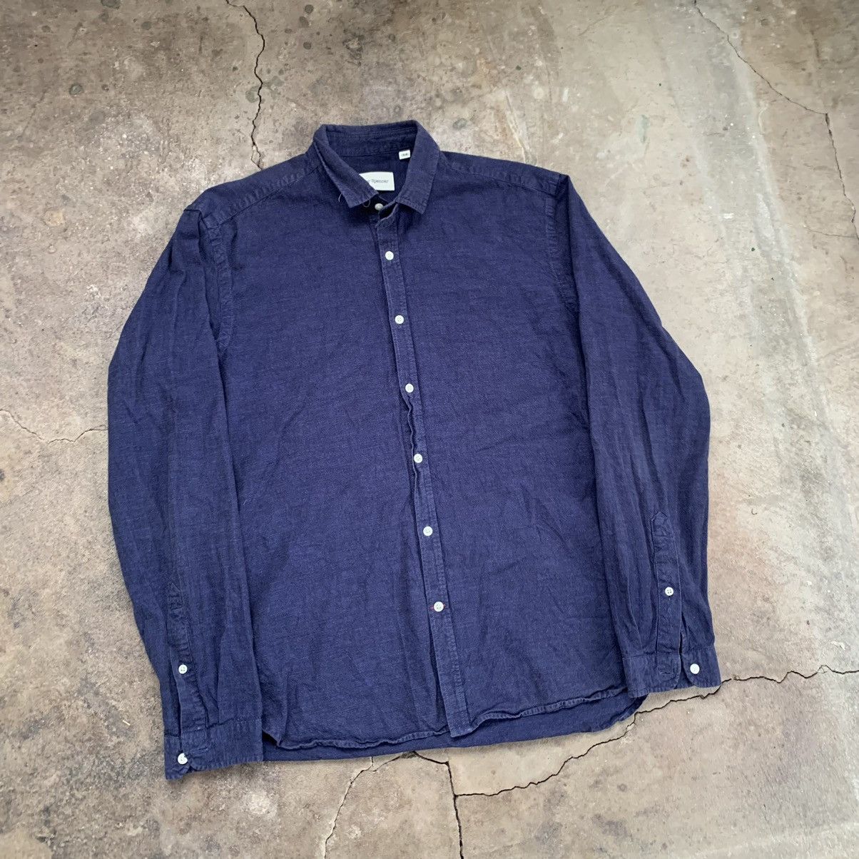 Oliver Spencer Oliver Spencer Grey Cotton Shirt size M Size US M / EU 48-50 / 2 - 3 Thumbnail