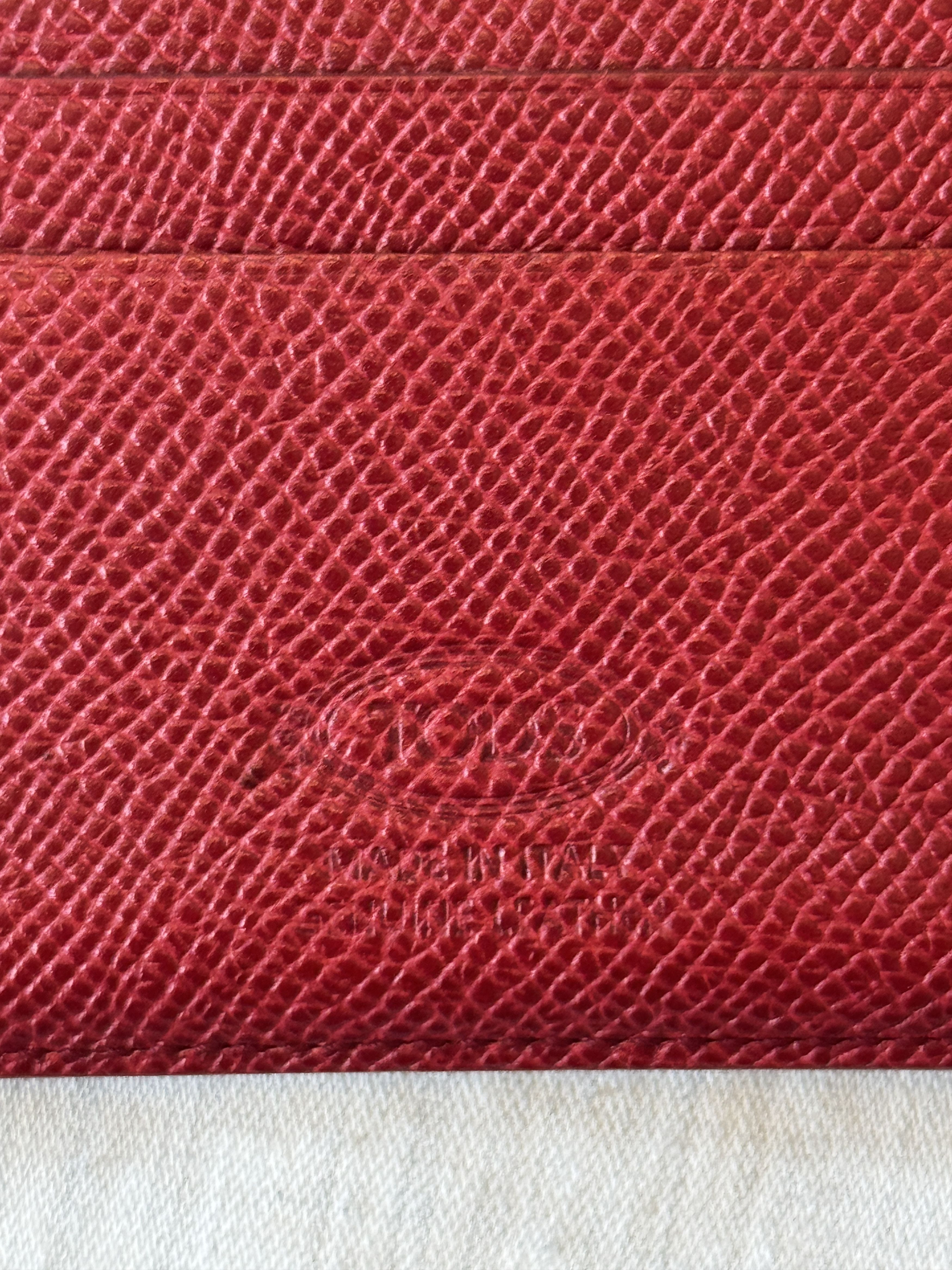 Tod's Tod's Card Case in Red Size ONE SIZE - 4 Thumbnail