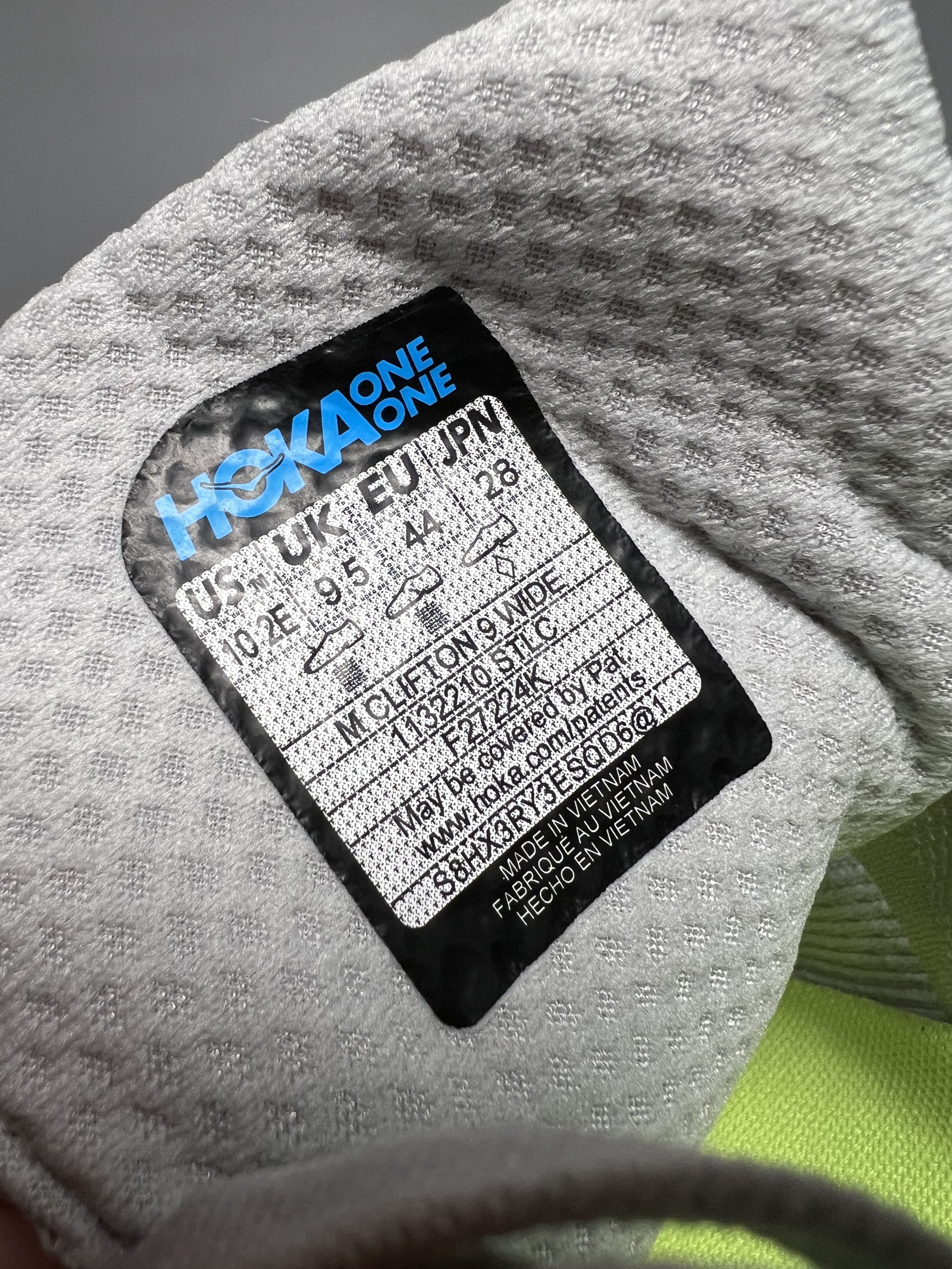 Hoka 10 EE Hoka One One Clifton 9 Wide Running Shoes 1132210-STLC Size US 10 / EU 43 - 19 Thumbnail