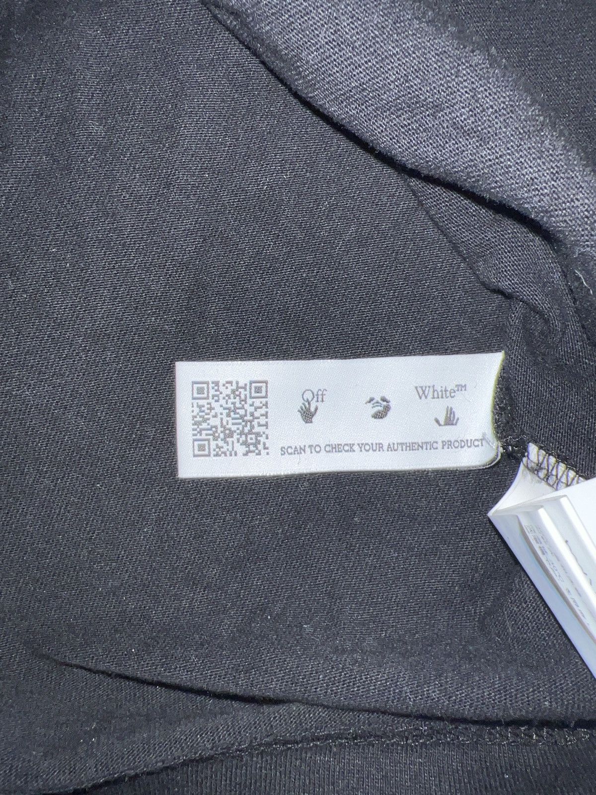 Off-White OFF-WHITE BLACK/WHITE SPRAY PAINT LONG-SLEEVE Size US XXS / EU 40 - 5 Thumbnail