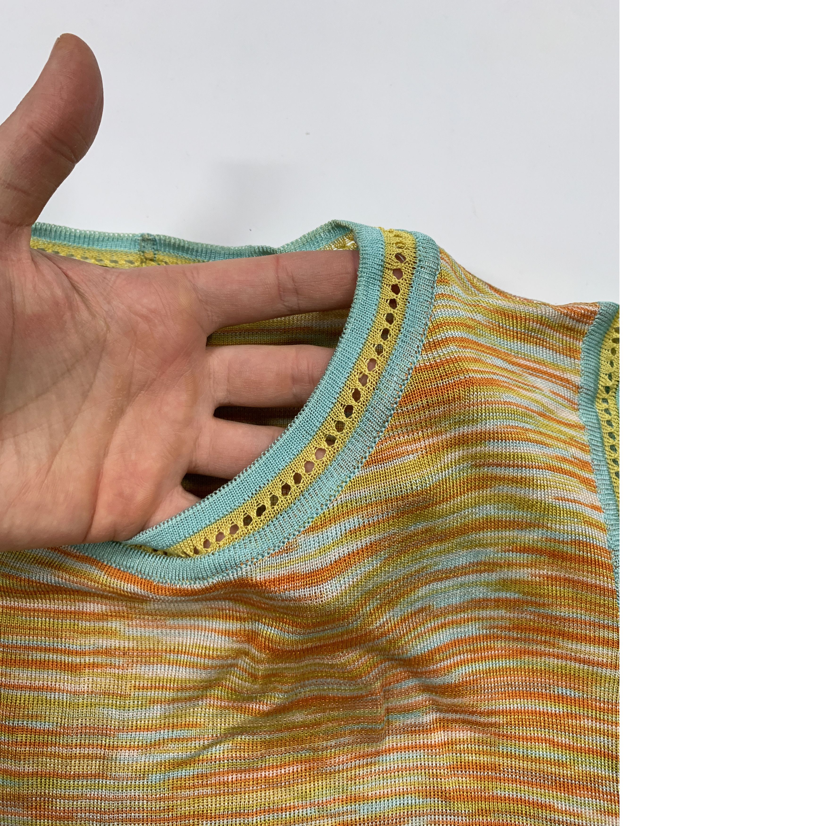 Missoni Sheer Knit Shirt Size M / US 6-8 / IT 42-44 - 2 Thumbnail