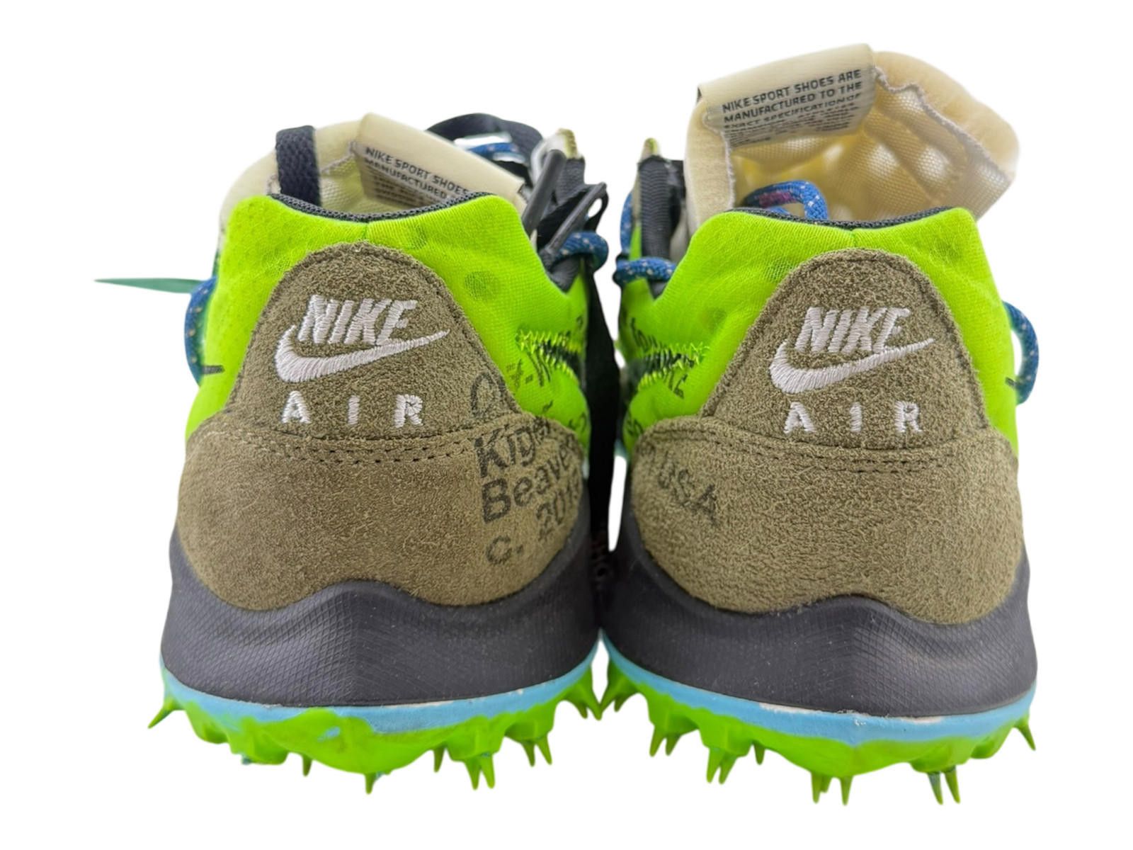 Nike Nike Zoom Terra Kiger 5 OW Electric Green US 12 Used Size US 12 / EU 45 - 4 Thumbnail