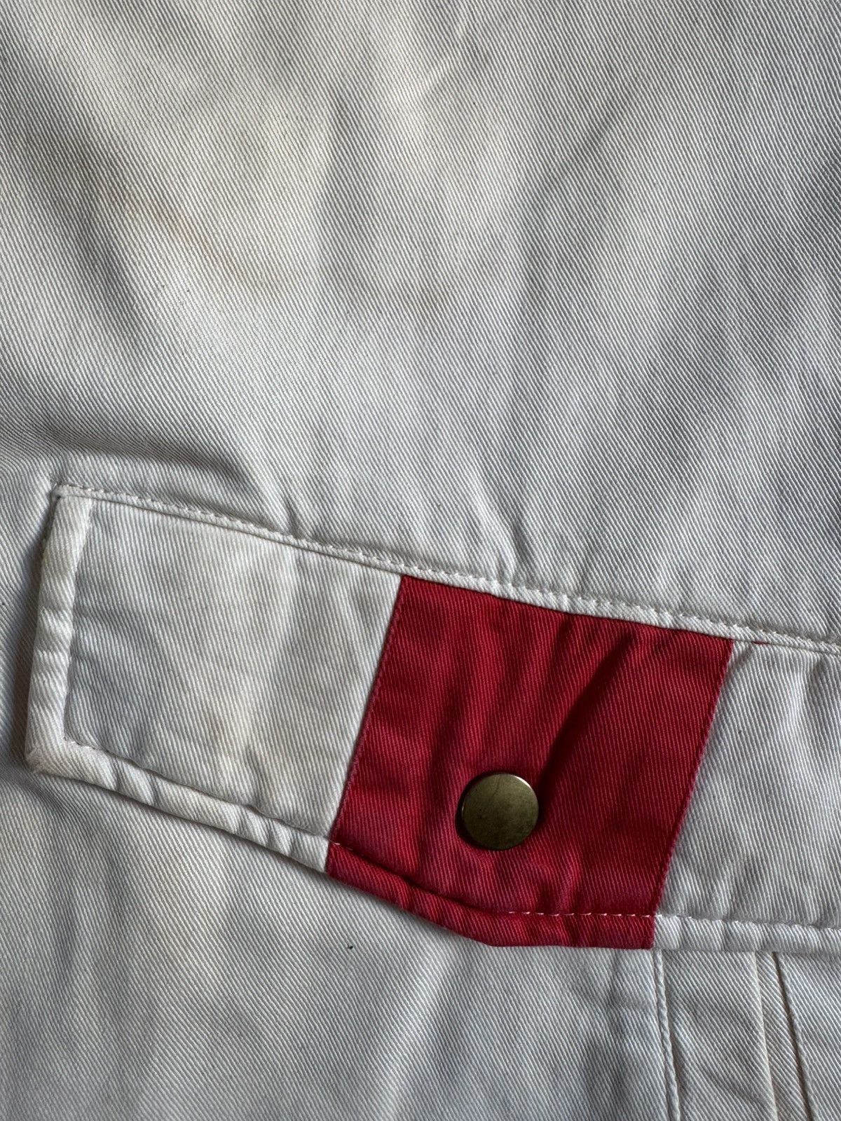 Levi's VERY RARE VINTAGE JACKET DENIM LEVIS JEANS SPELL OUT BIG Size US L / EU 52-54 / 3 - 9 Thumbnail