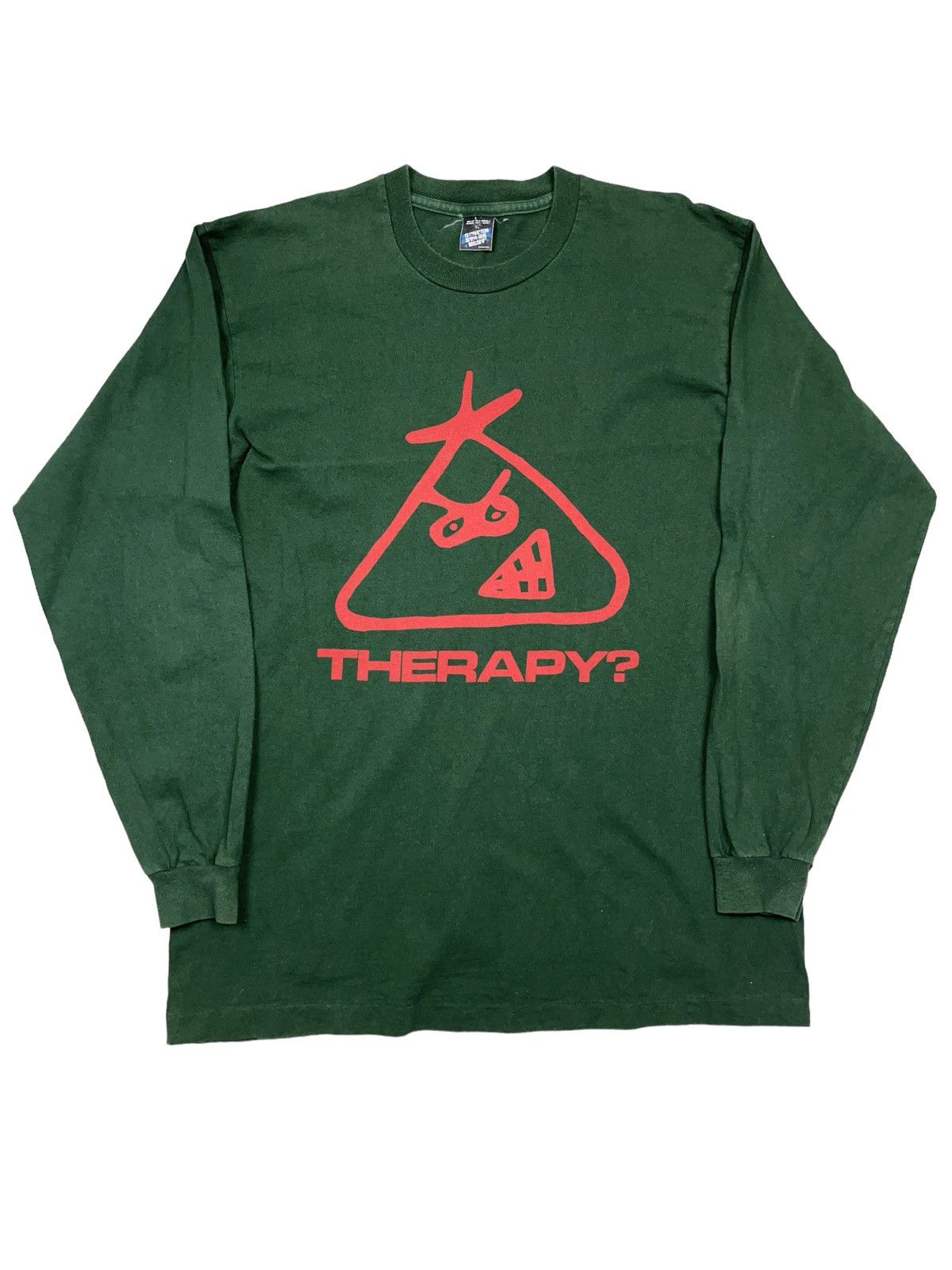 Vintage Vintage 90s Therapy? Long Sleeve Shirt | Grailed