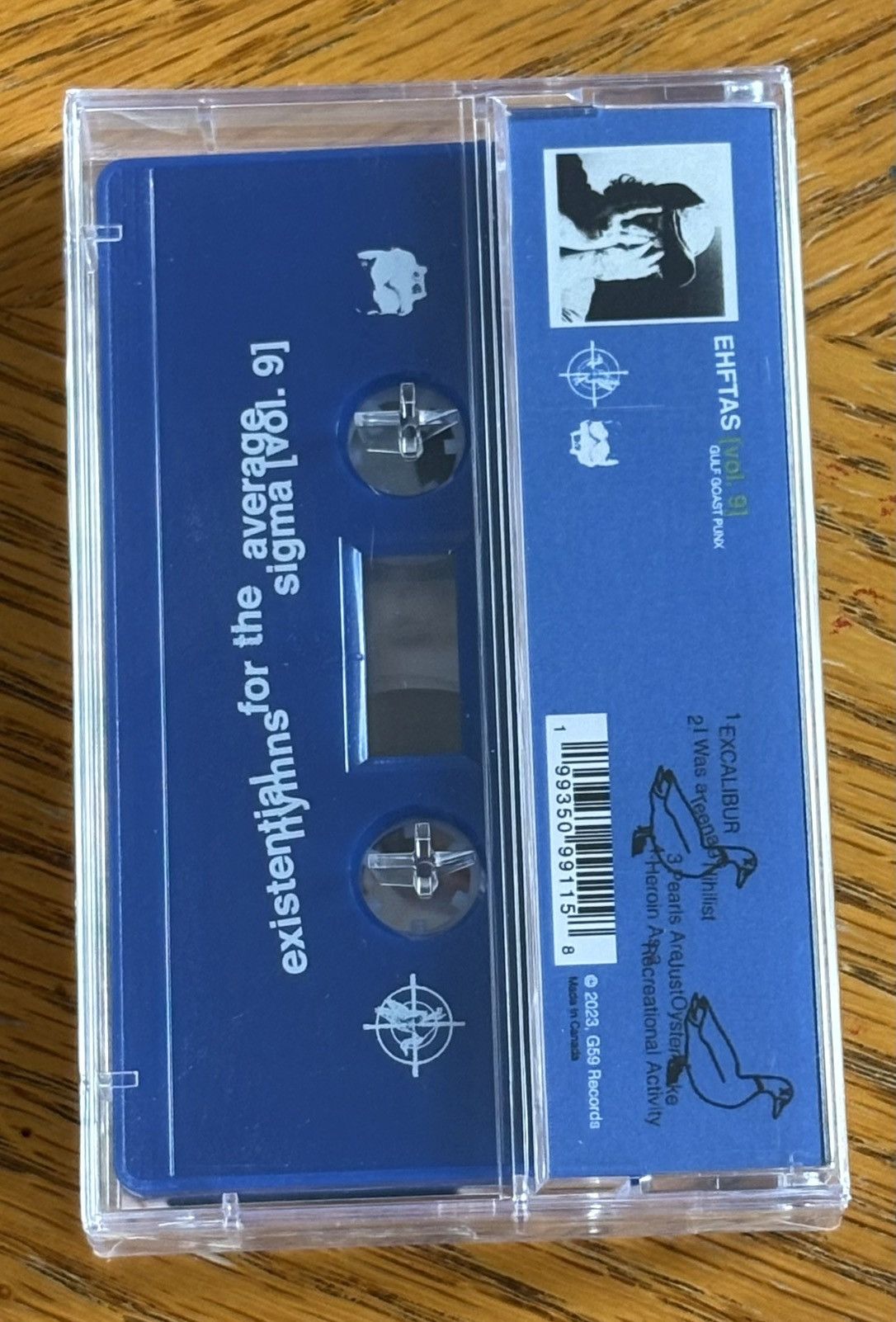G59 Records Existential Hymns for the average sigma cassette Size ONE SIZE - 2 Thumbnail